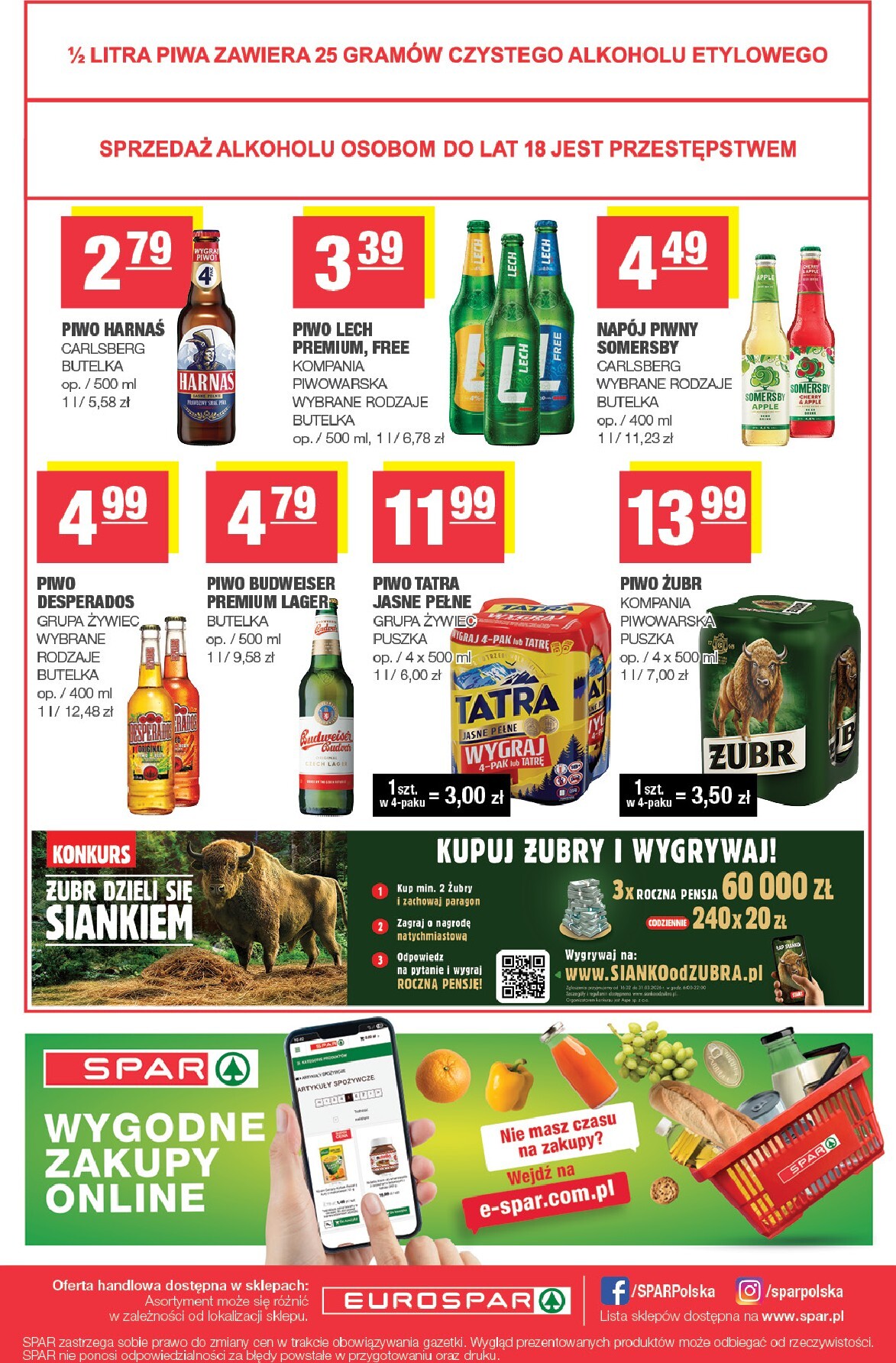 spar - Gazetka EUROSPAR - ważna od 16.03.2026 do 22.03.2026 - page: 16