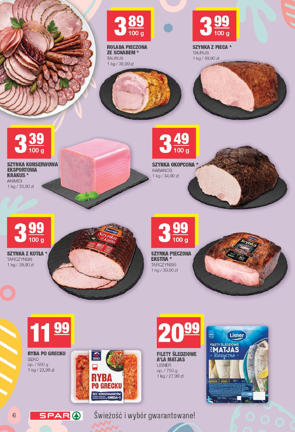 spar - Gazetka SPAR - ważna od 23.03.2026 do 04.04.2026 - page: 6