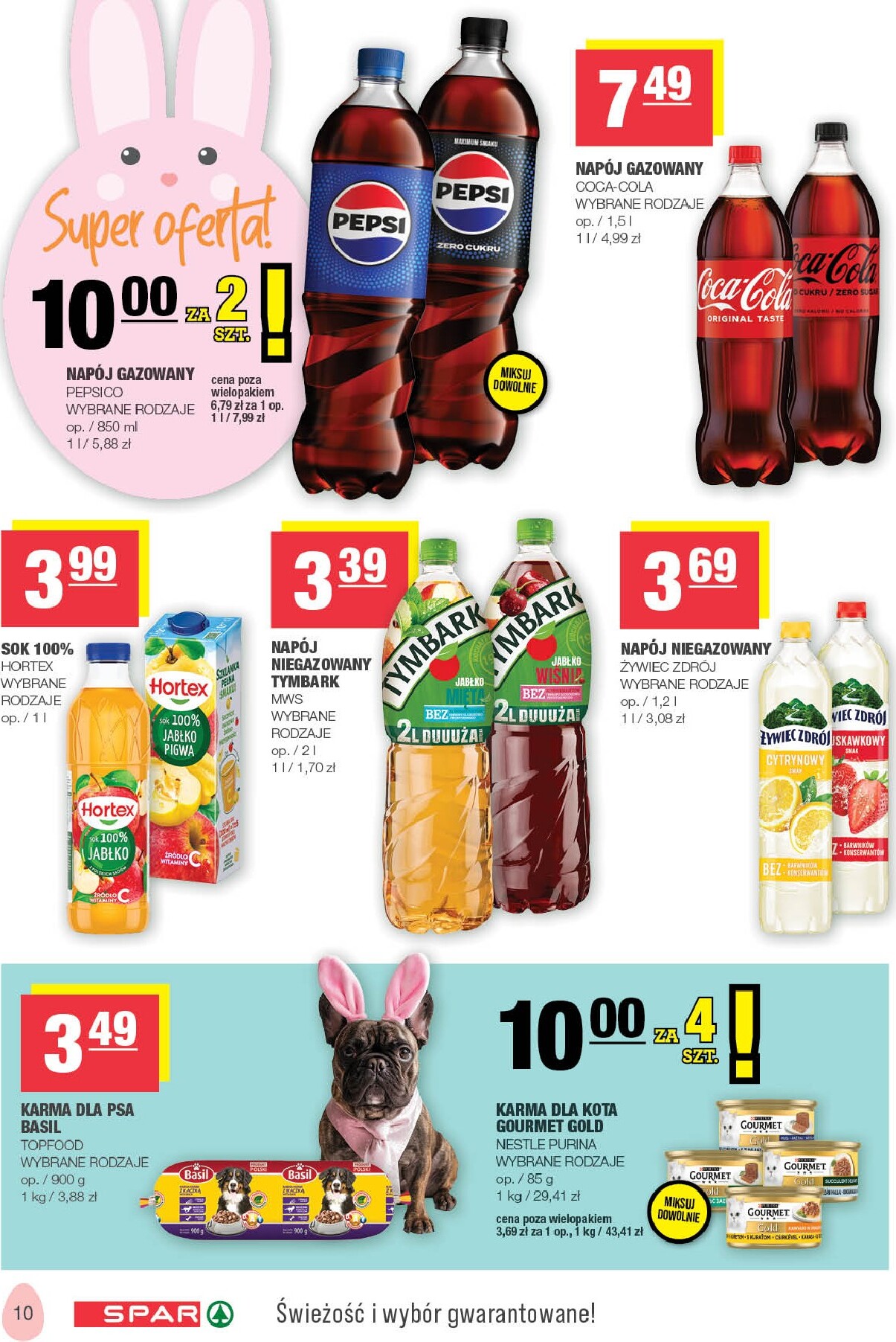 spar - Gazetka SPAR - ważna od 23.03.2026 do 04.04.2026 - page: 10