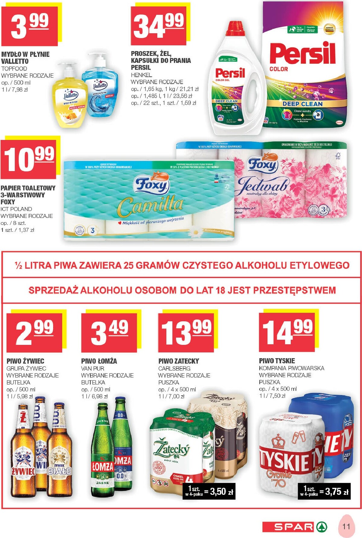 spar - Gazetka SPAR - ważna od 23.03.2026 do 04.04.2026 - page: 11