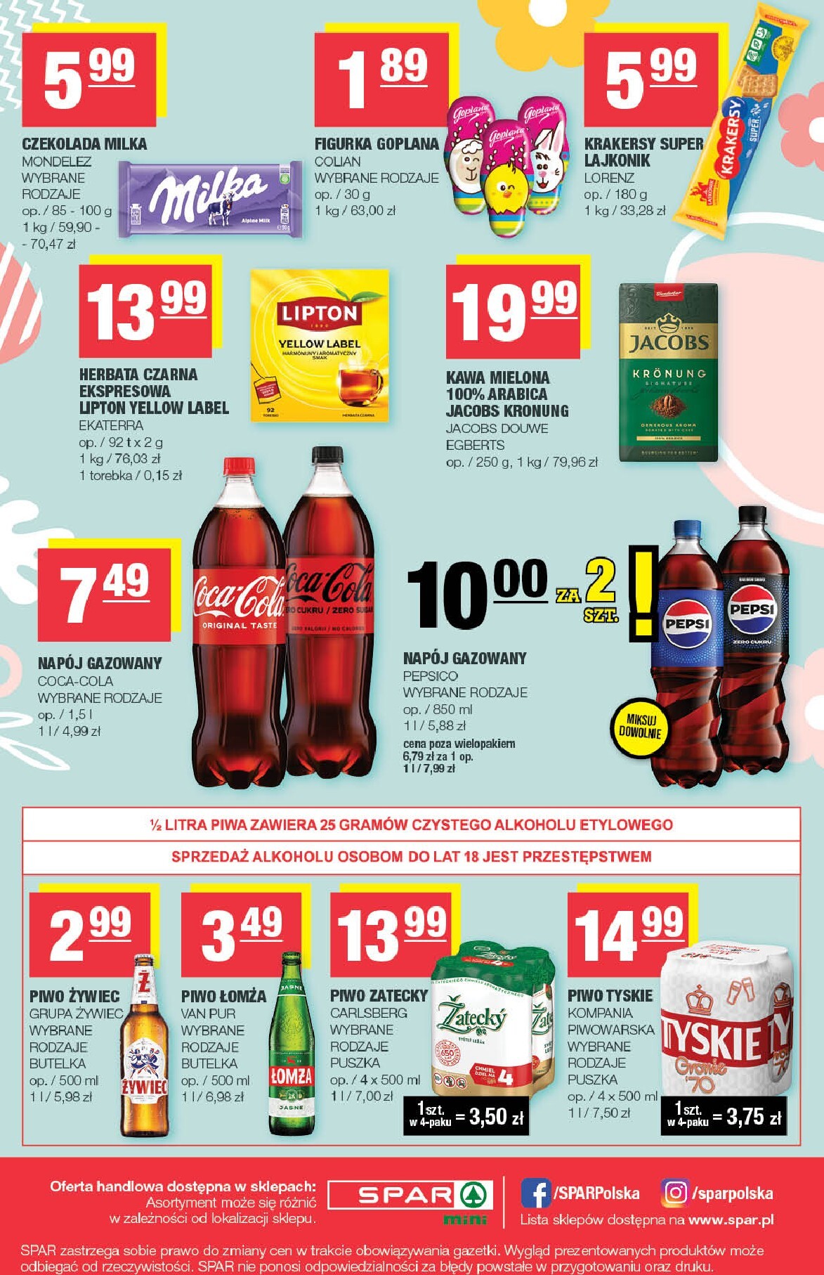 spar - Gazetka SPAR - Mini - ważna od 23.03.2026 do 04.04.2026 - page: 4