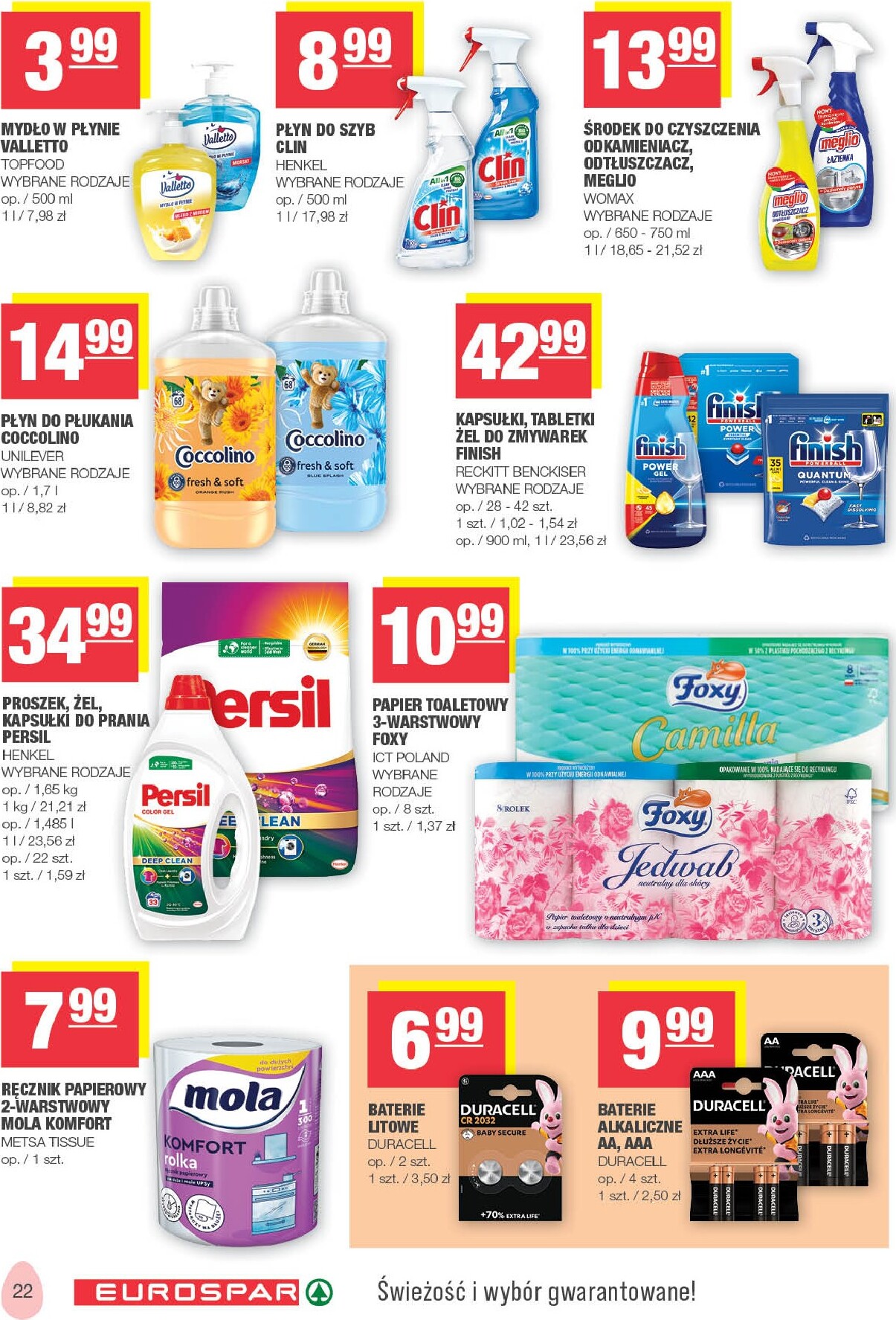 spar - Gazetka EUROSPAR - ważna od 23.03.2026 do 04.04.2026 - page: 22