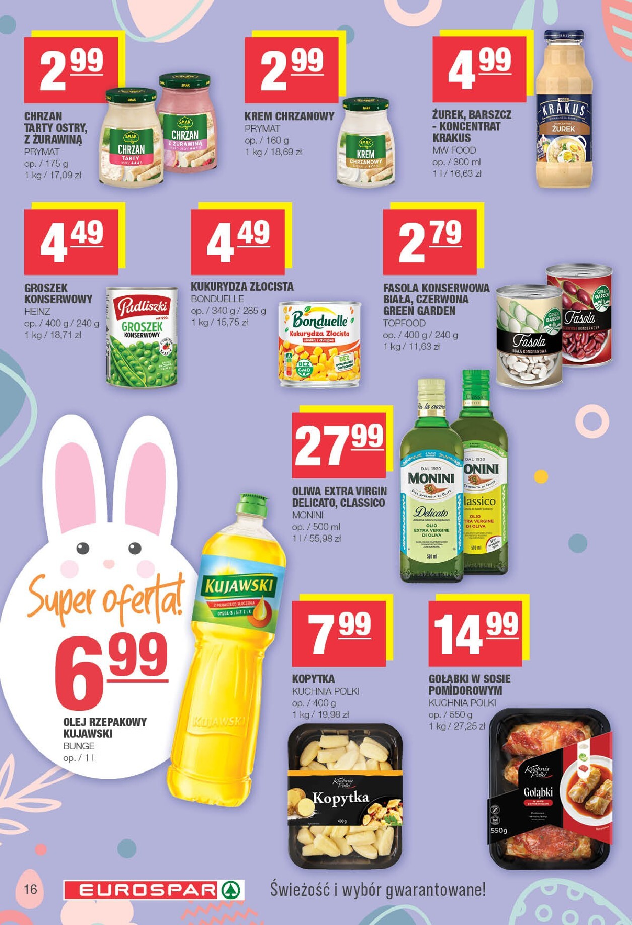 spar - Gazetka EUROSPAR - ważna od 23.03.2026 do 04.04.2026 - page: 16