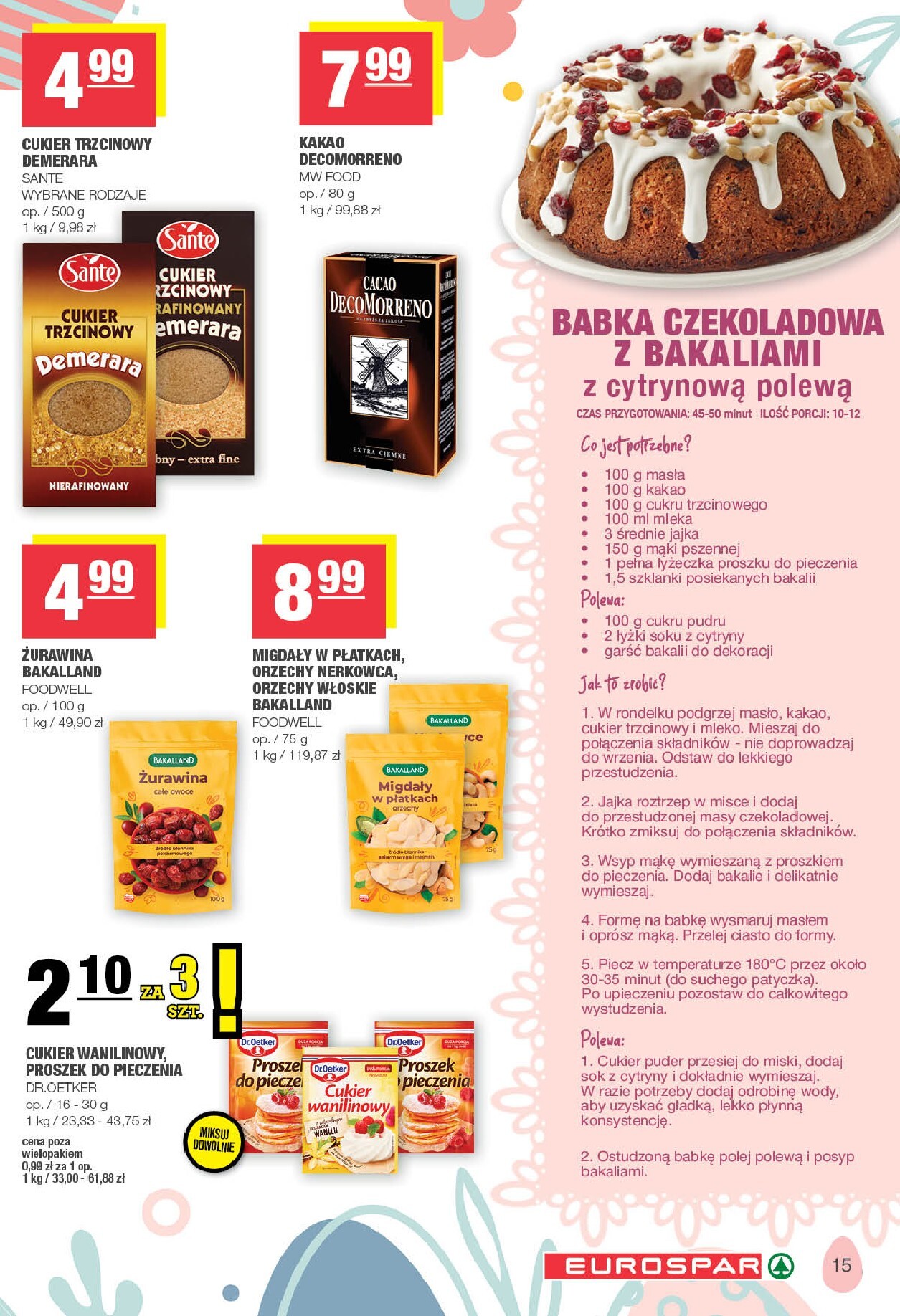 spar - Gazetka EUROSPAR - ważna od 23.03.2026 do 04.04.2026 - page: 15