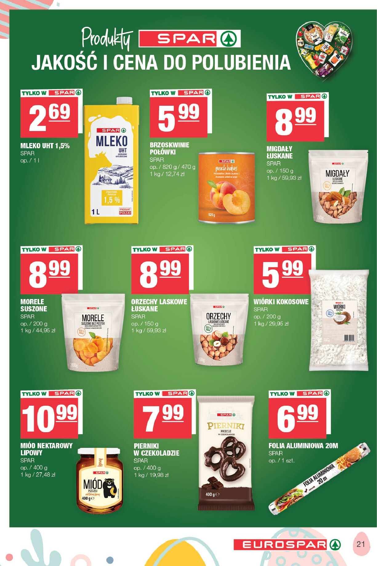 spar - Gazetka EUROSPAR - ważna od 23.03.2026 do 04.04.2026 - page: 21