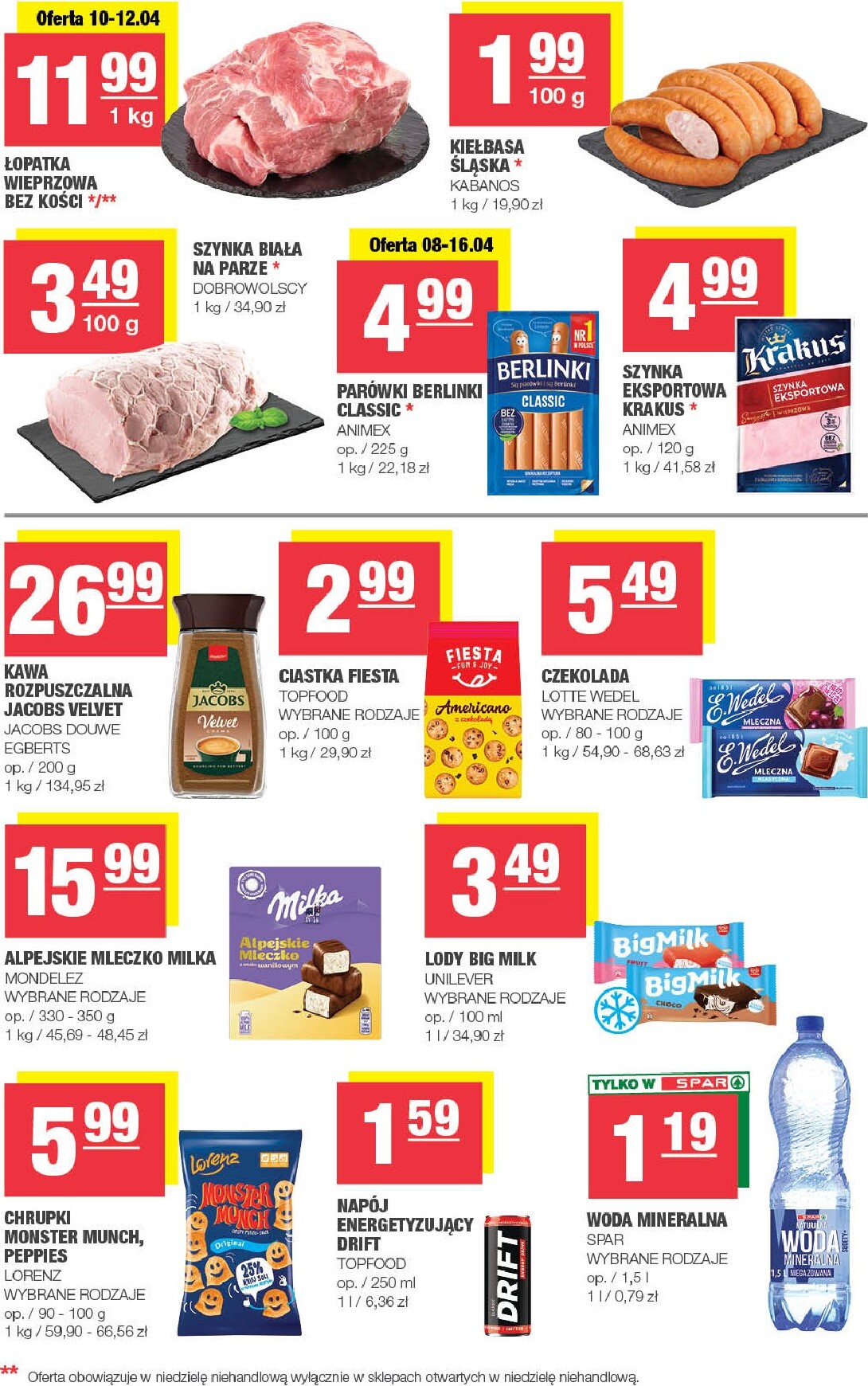 spar - Gazetka SPAR - Mini - ważna od 08.04.2026 do 19.04.2026 - page: 3