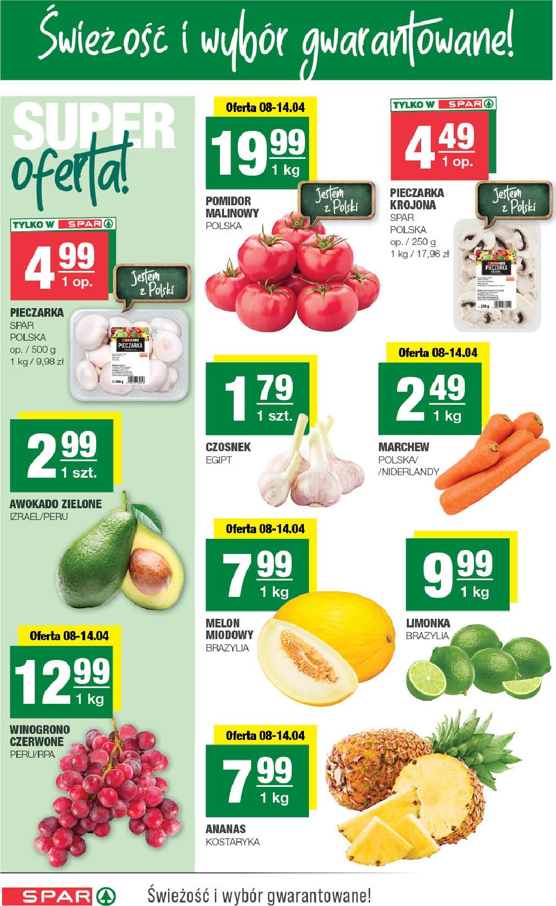 spar - Gazetka SPAR - ważna od 08.04.2026 do 19.04.2026 - page: 2