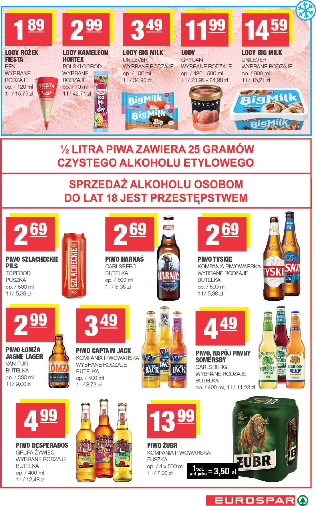 spar - Gazetka EUROSPAR - ważna od 08.04.2026 do 19.04.2026 - page: 15