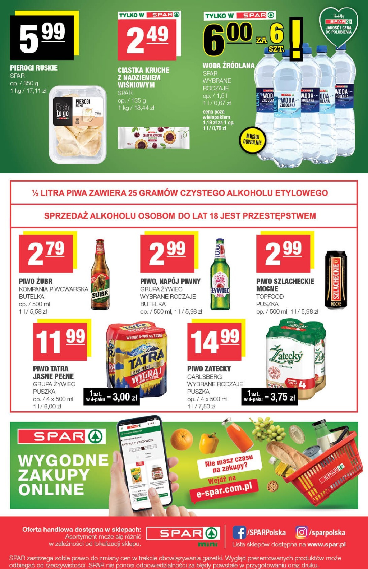 spar - Nowa gazetka SPAR - Mini ważna od 22.04.2026 do 03.05.2026 - page: 4