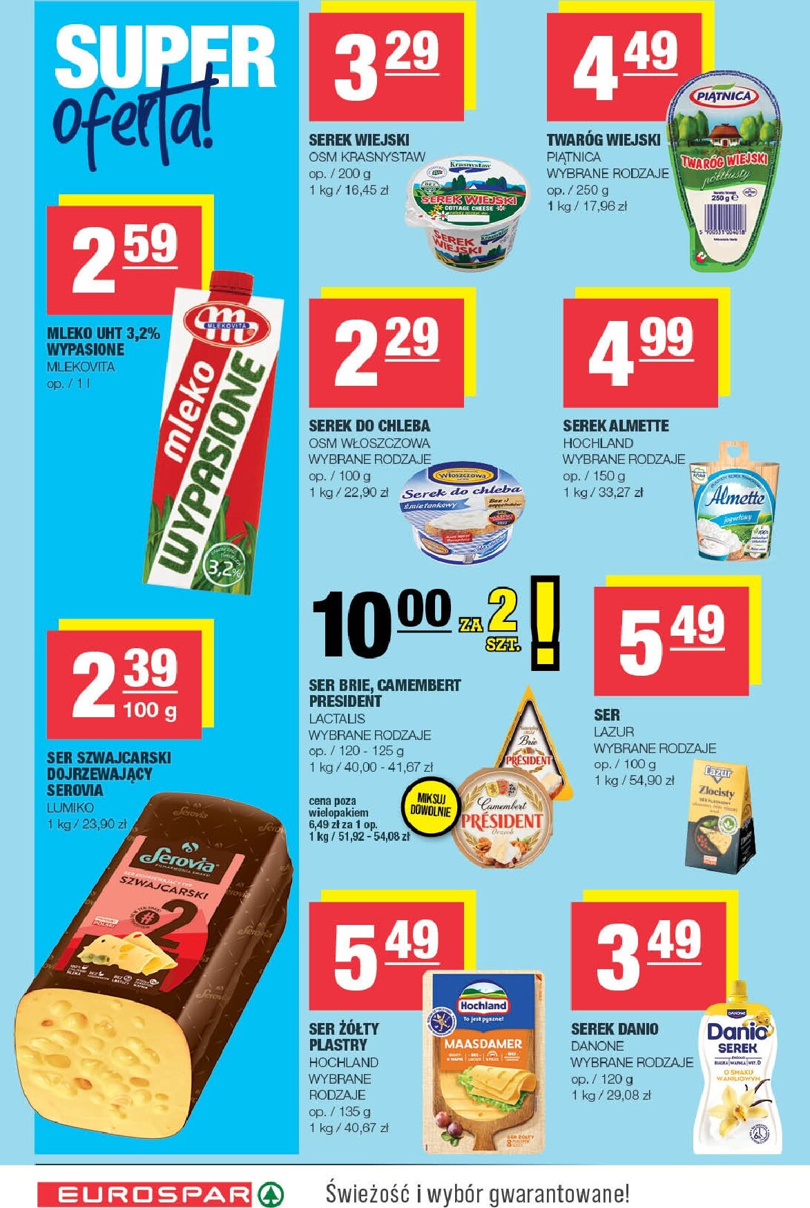 spar - Nowa gazetka EUROSPAR ważna od 22.04.2026 do 03.05.2026 - page: 4