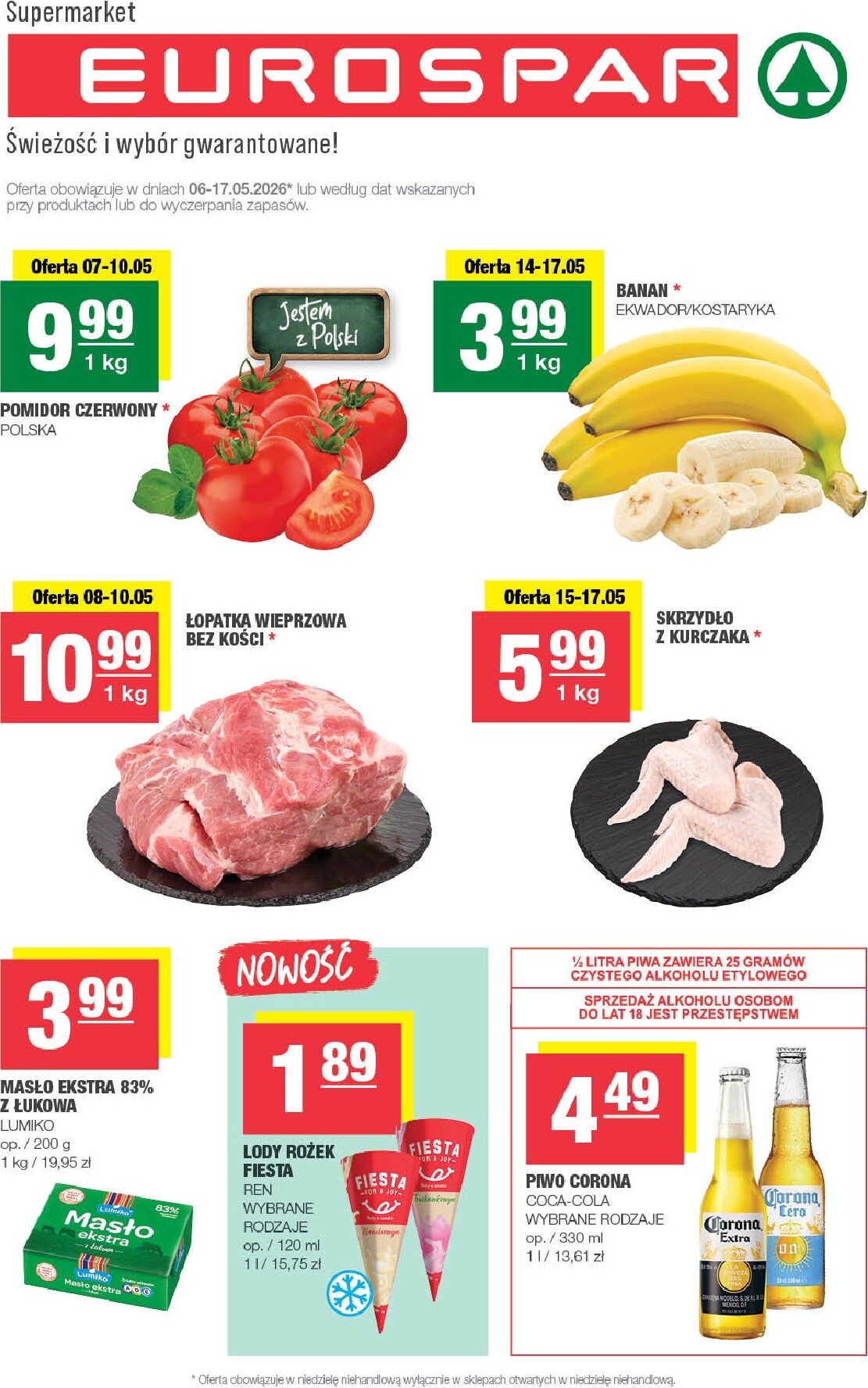 spar - Nowa gazetka EUROSPAR ważna od 06.05.2026 do 17.05.2026 - page: 1