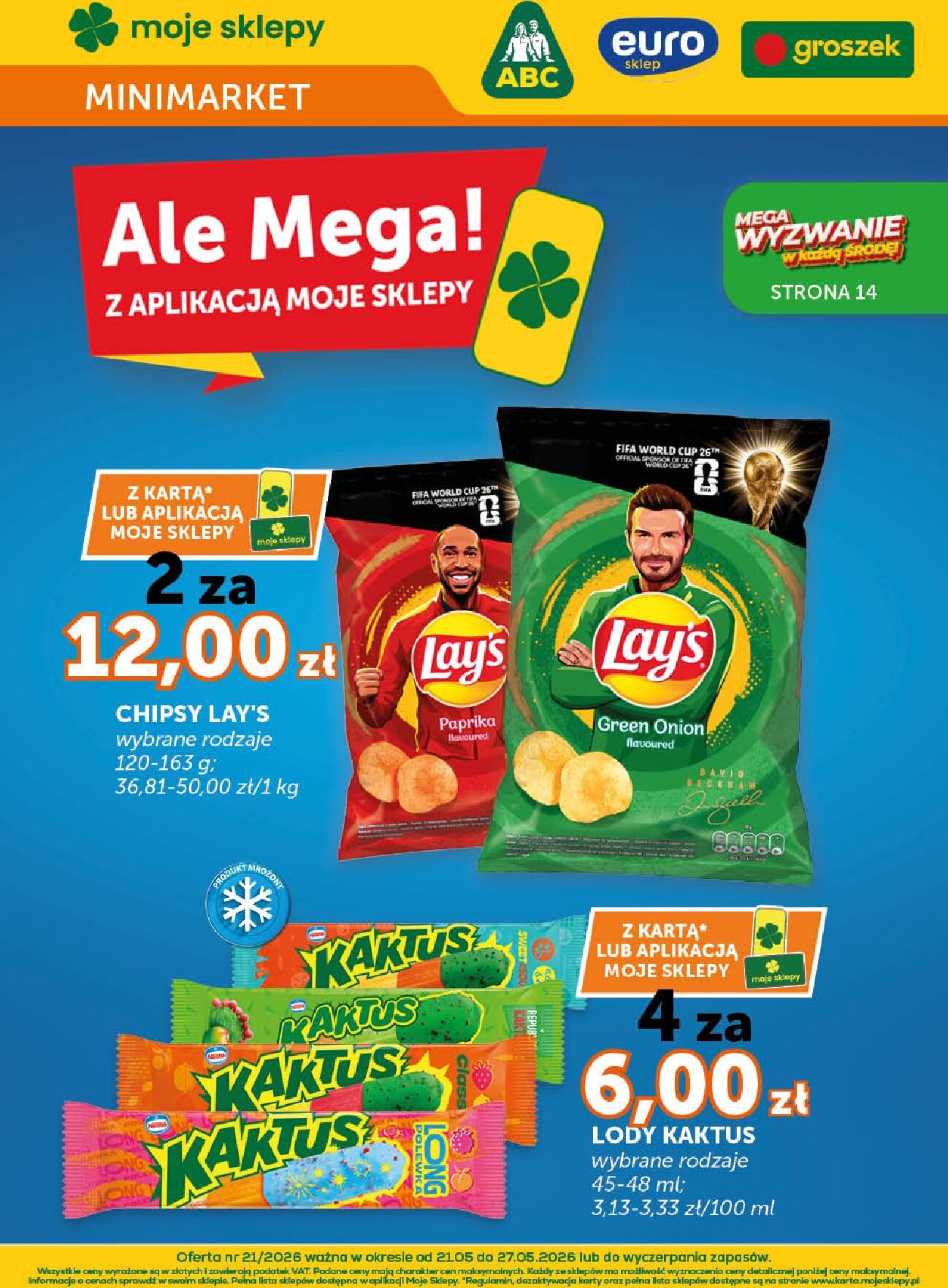 groszek - Aktualna gazetka Groszek - Minimarket ważna od 21.05.2026 do 27.05.2026