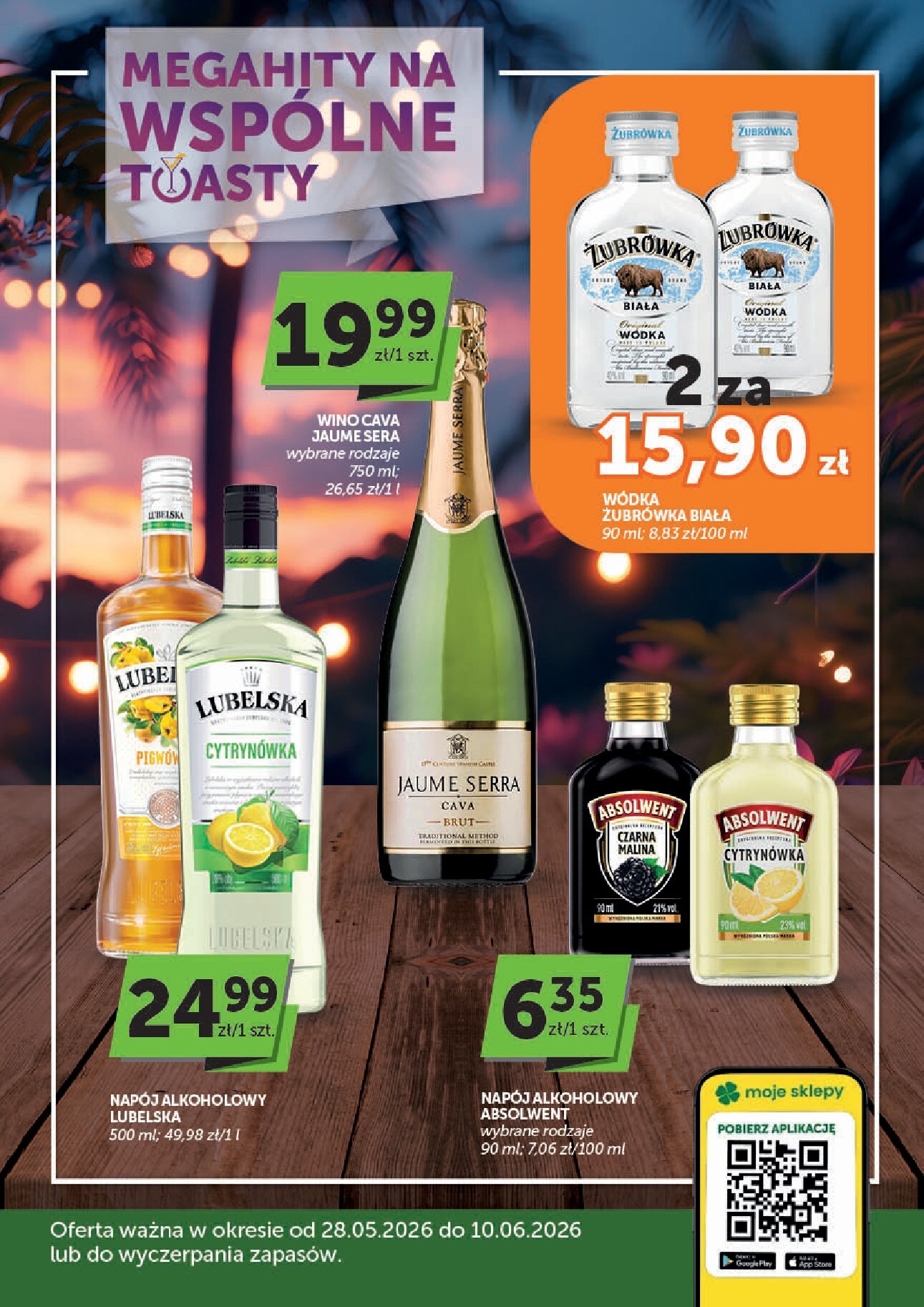 groszek - Aktualna gazetka Groszek - Oferta Alkoholowa ważna od 28.05.2026 do 10.06.2026