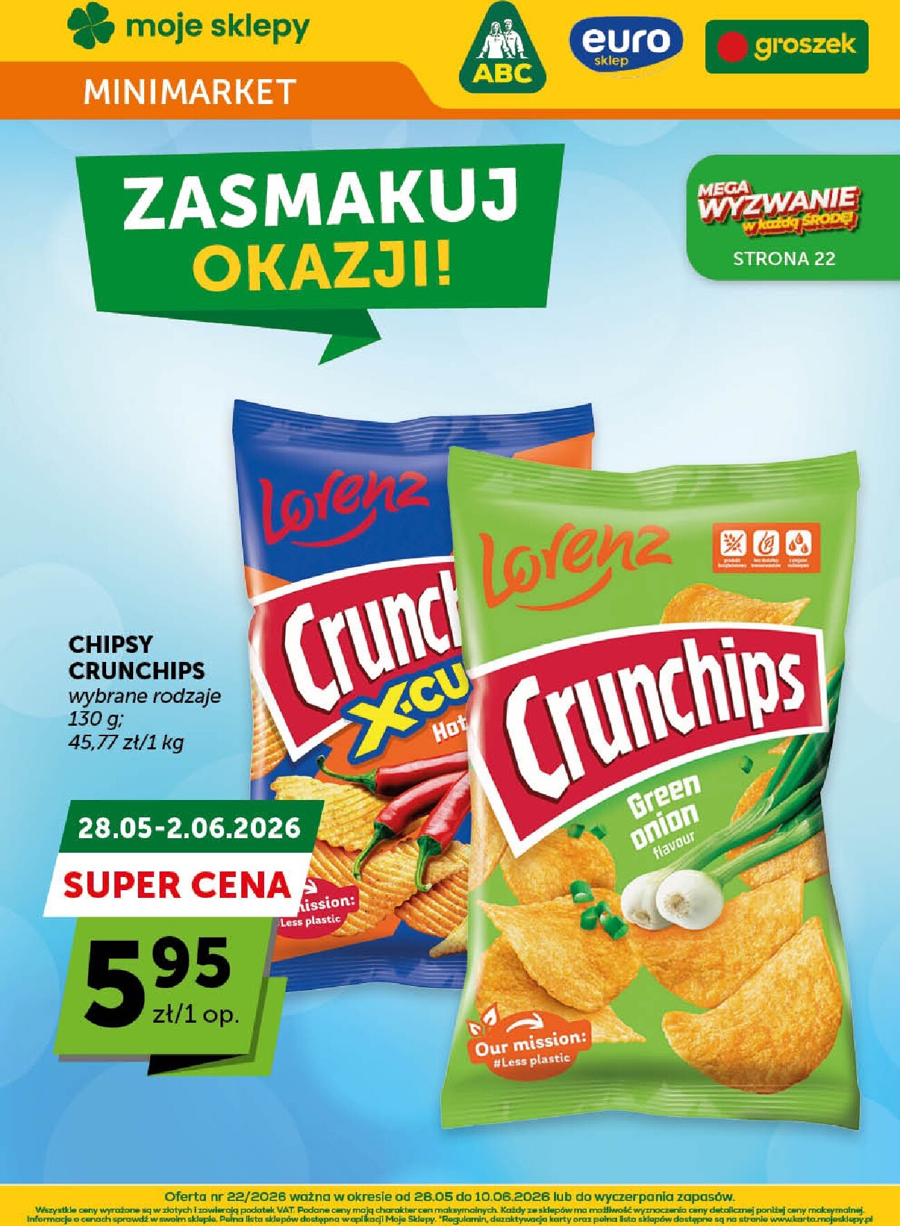 groszek - Aktualna gazetka Groszek - Minimarket ważna od 28.05.2026 do 10.06.2026
