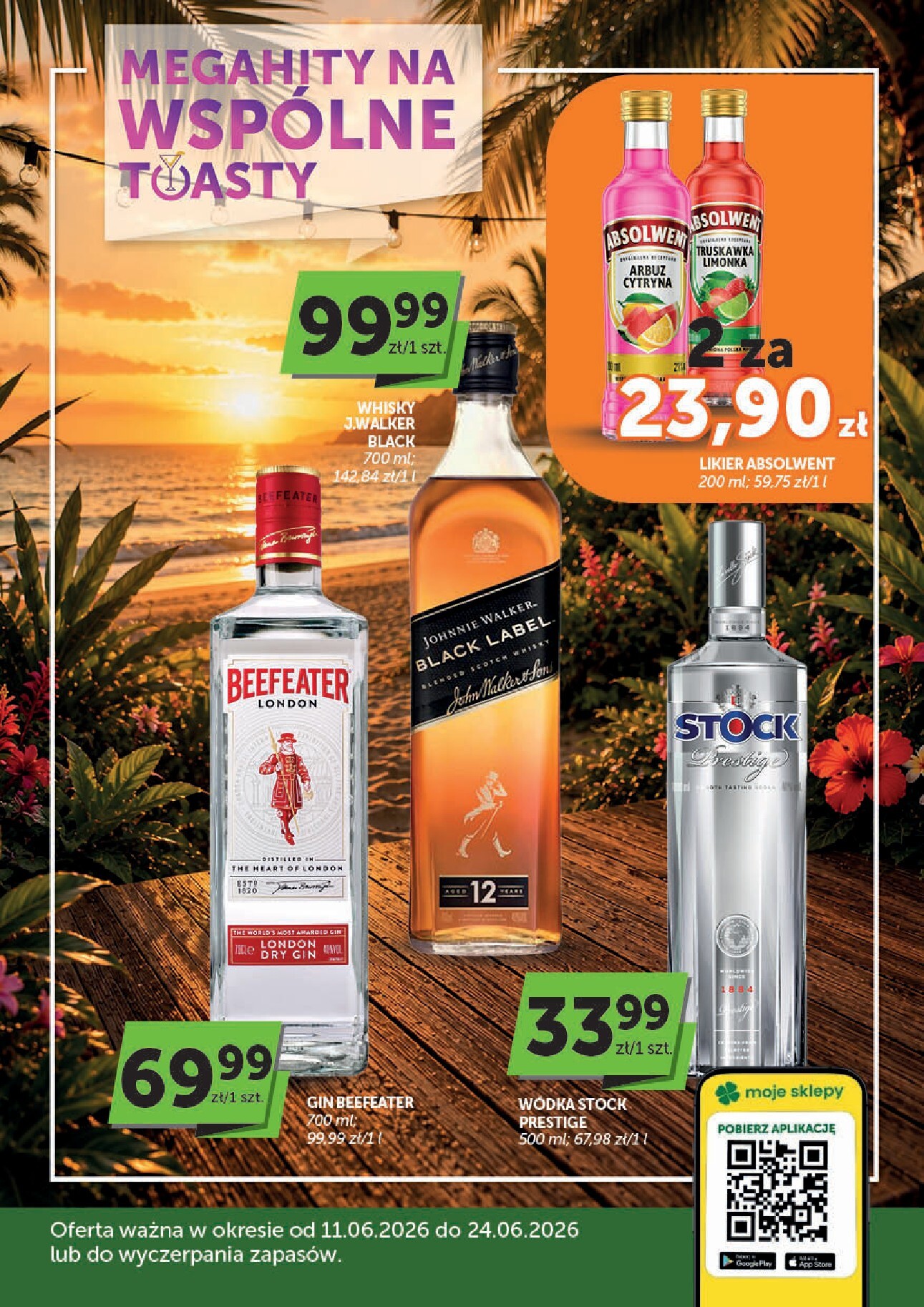 groszek - Nowa gazetka Groszek - Oferta Alkoholowa ważna od 11.06.2026 do 24.06.2026