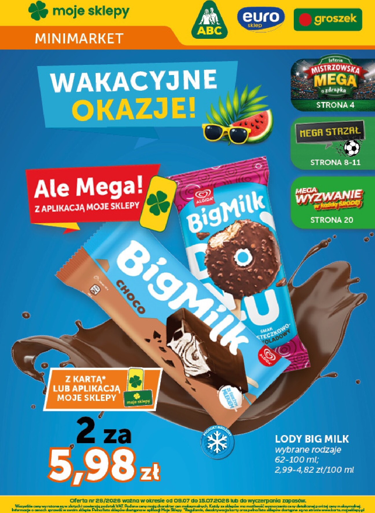 groszek - Aktualna gazetka Groszek - Minimarket ważna od 08.07.2026 do 15.07.2026 - page: 1