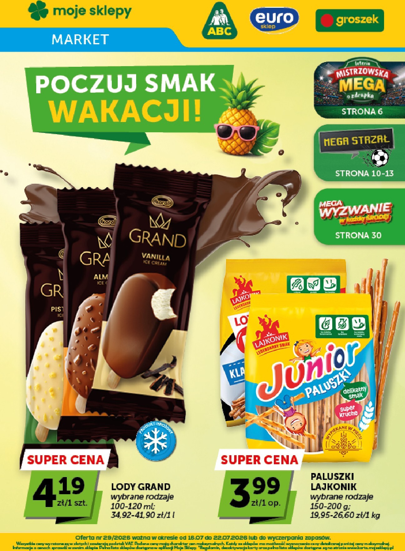 groszek - Nowa gazetka Groszek - Market ważna od 16.07.2026 do 22.07.2026