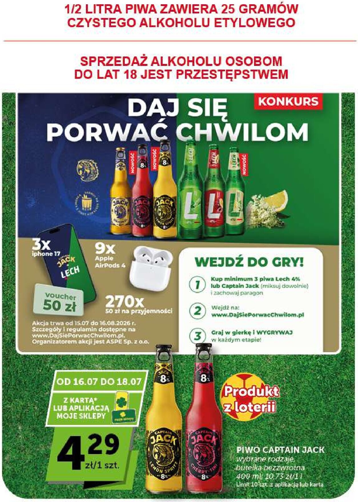 groszek - Aktualna gazetka Groszek - Supermarket ważna od 16.07.2026 do 22.07.2026 - page: 13