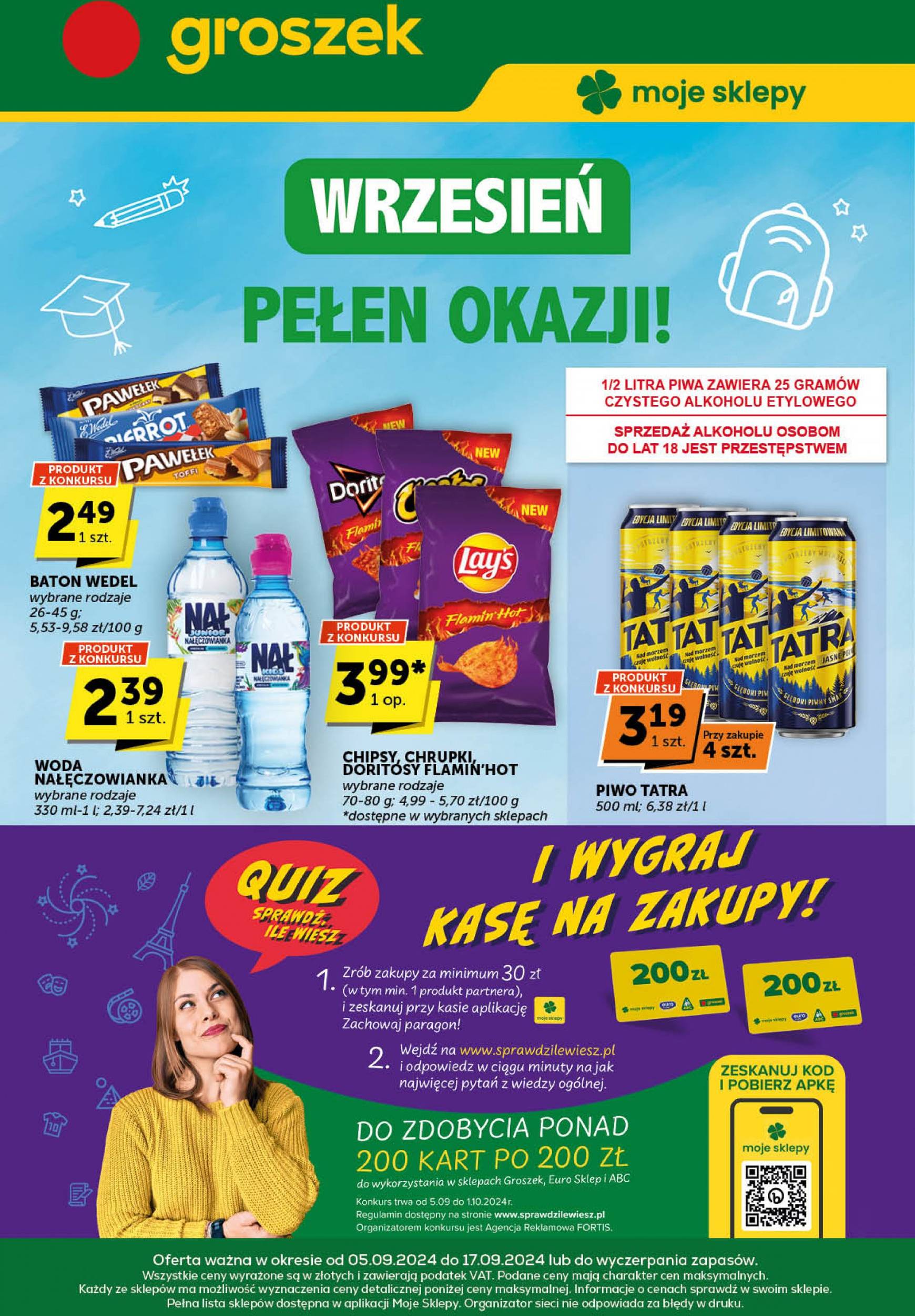 groszek - Aktualna Groszek - Katalog gazetka ważna od 05.09. - 17.09.