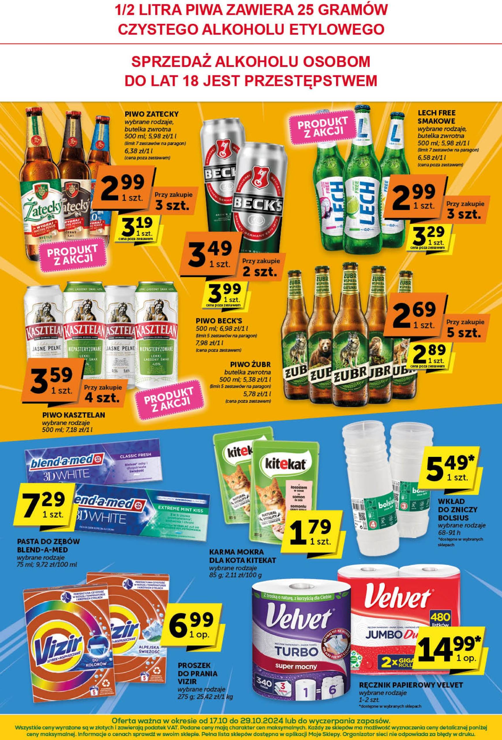 groszek - Groszek Supermarket gazetka ważna od 17.10. - 29.10. - page: 12