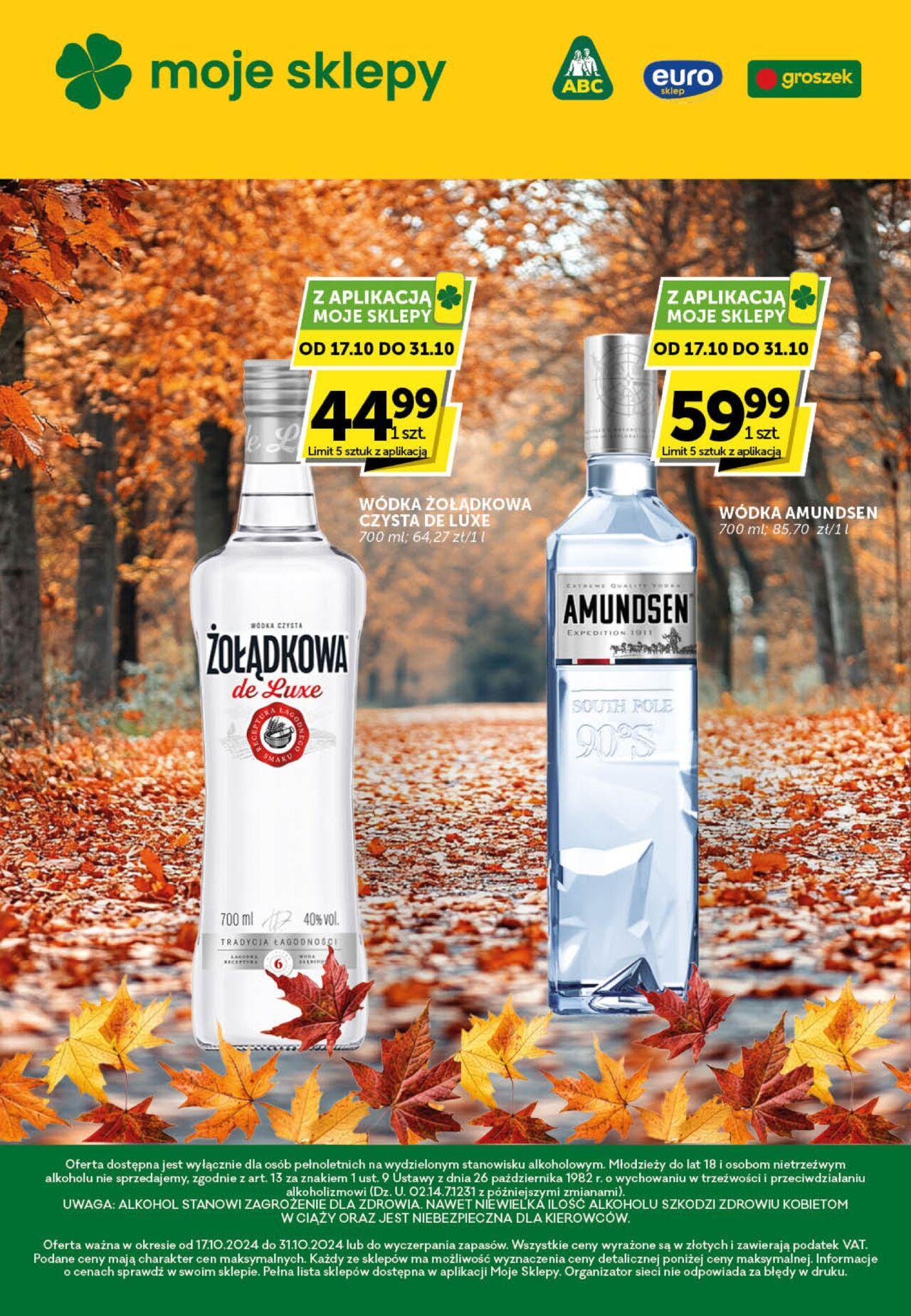 groszek - Groszek Gazetka - Katalog Alkoholowy 17.10.2024 - 31.10.2024