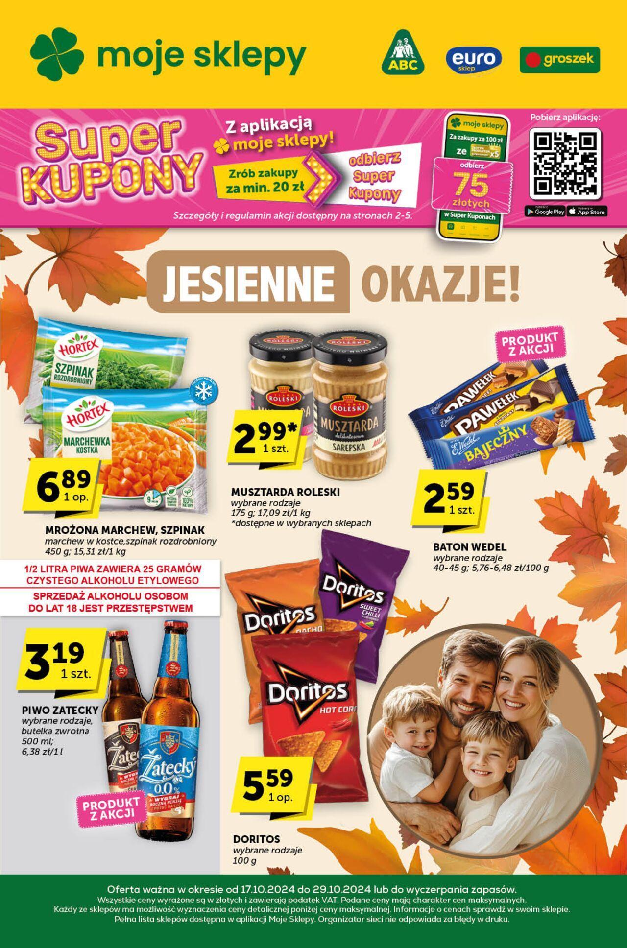 groszek - Groszek Gazetka - Katalog 17.10.2024 - 29.10.2024