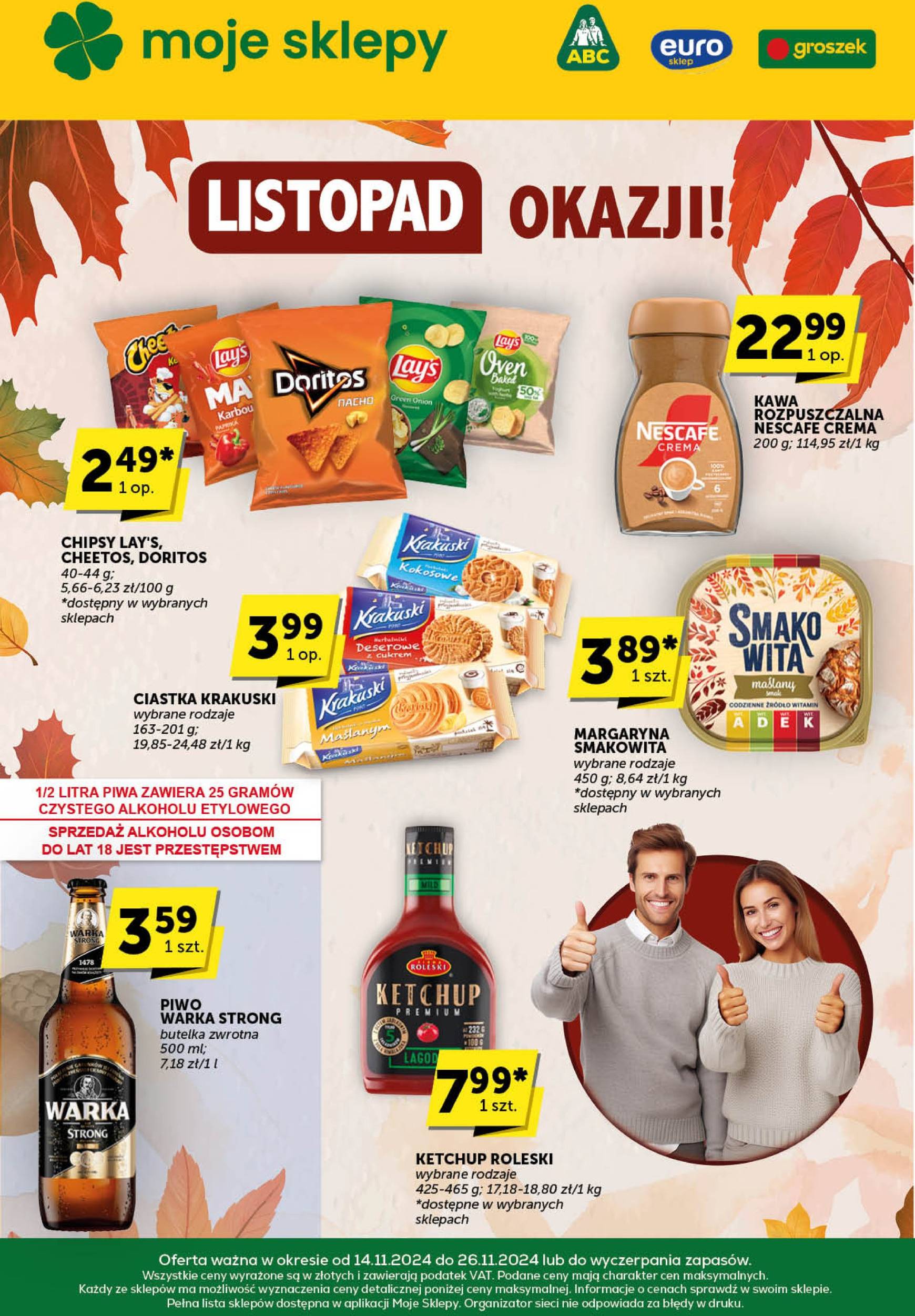 groszek - Groszek - Katalog gazetka ważna od 14.11. - 26.11.