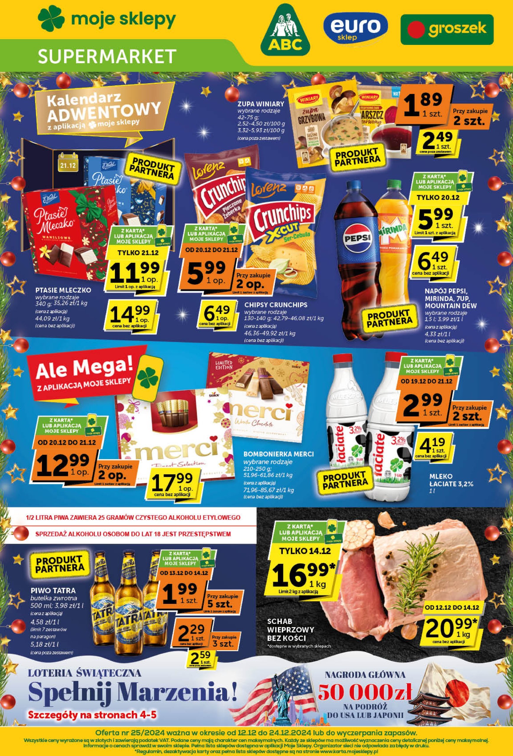 groszek - Groszek Supermarket gazetka ważna od 12.12. - 24.12.