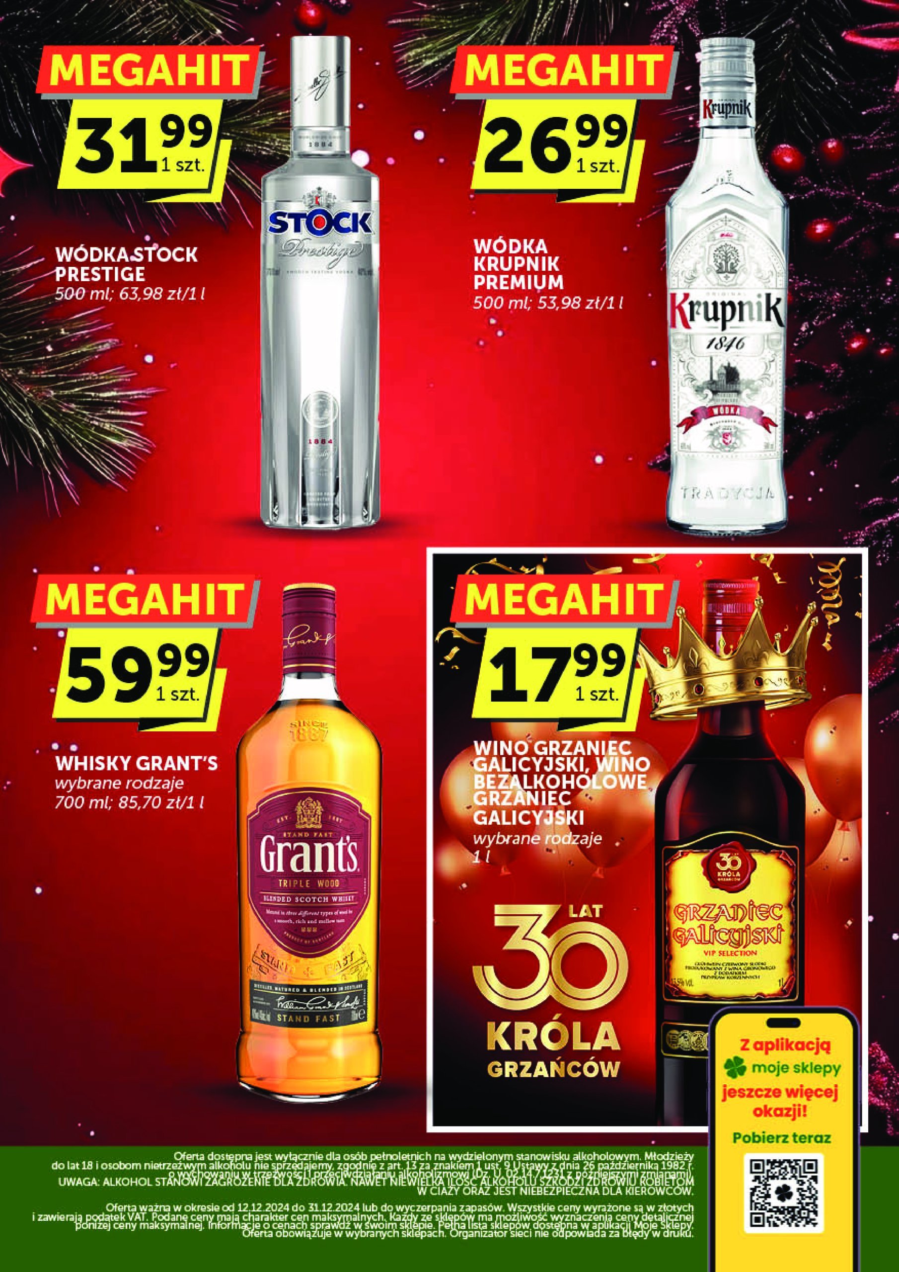 groszek - Groszek - Gazetka alkoholowa gazetka ważna od 12.12. - 31.12. - page: 2