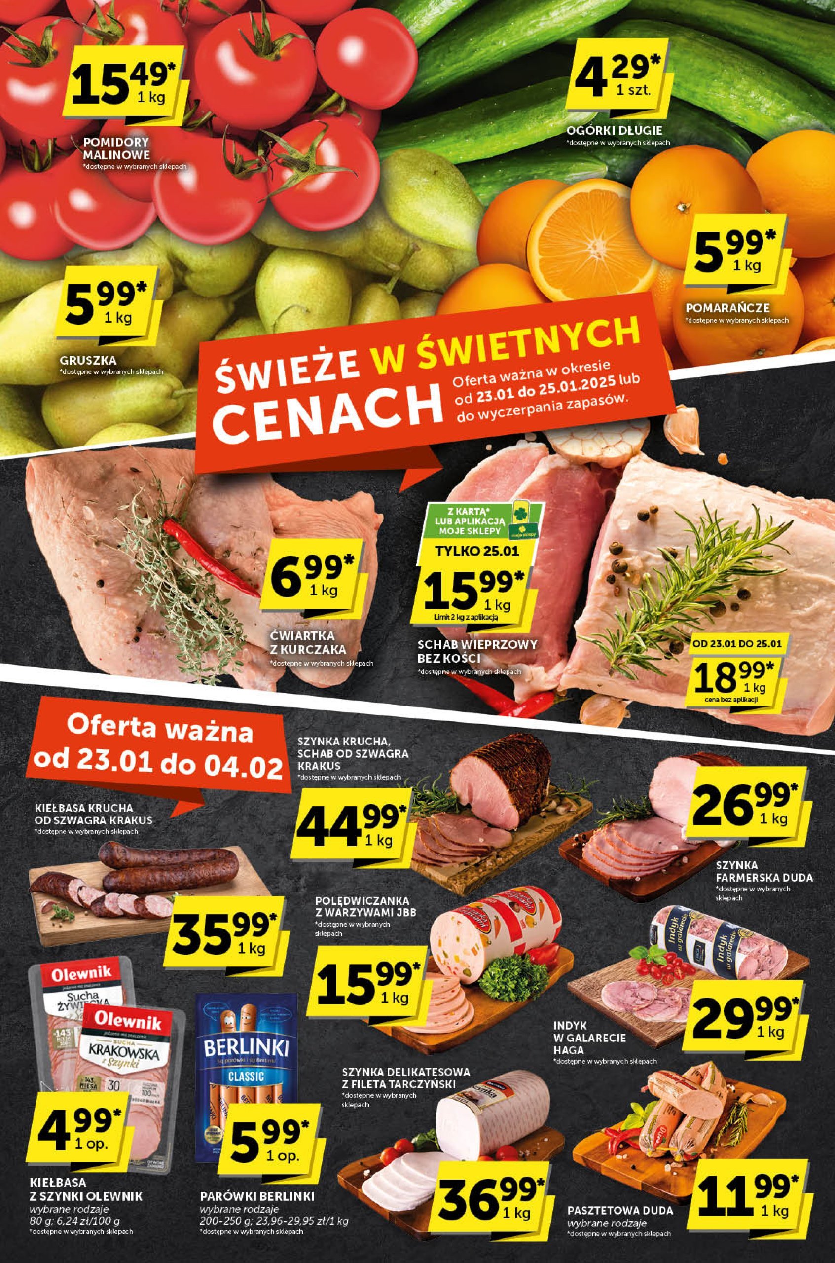 groszek - Groszek Supermarket gazetka ważna od 23.01. - 04.02. - page: 3