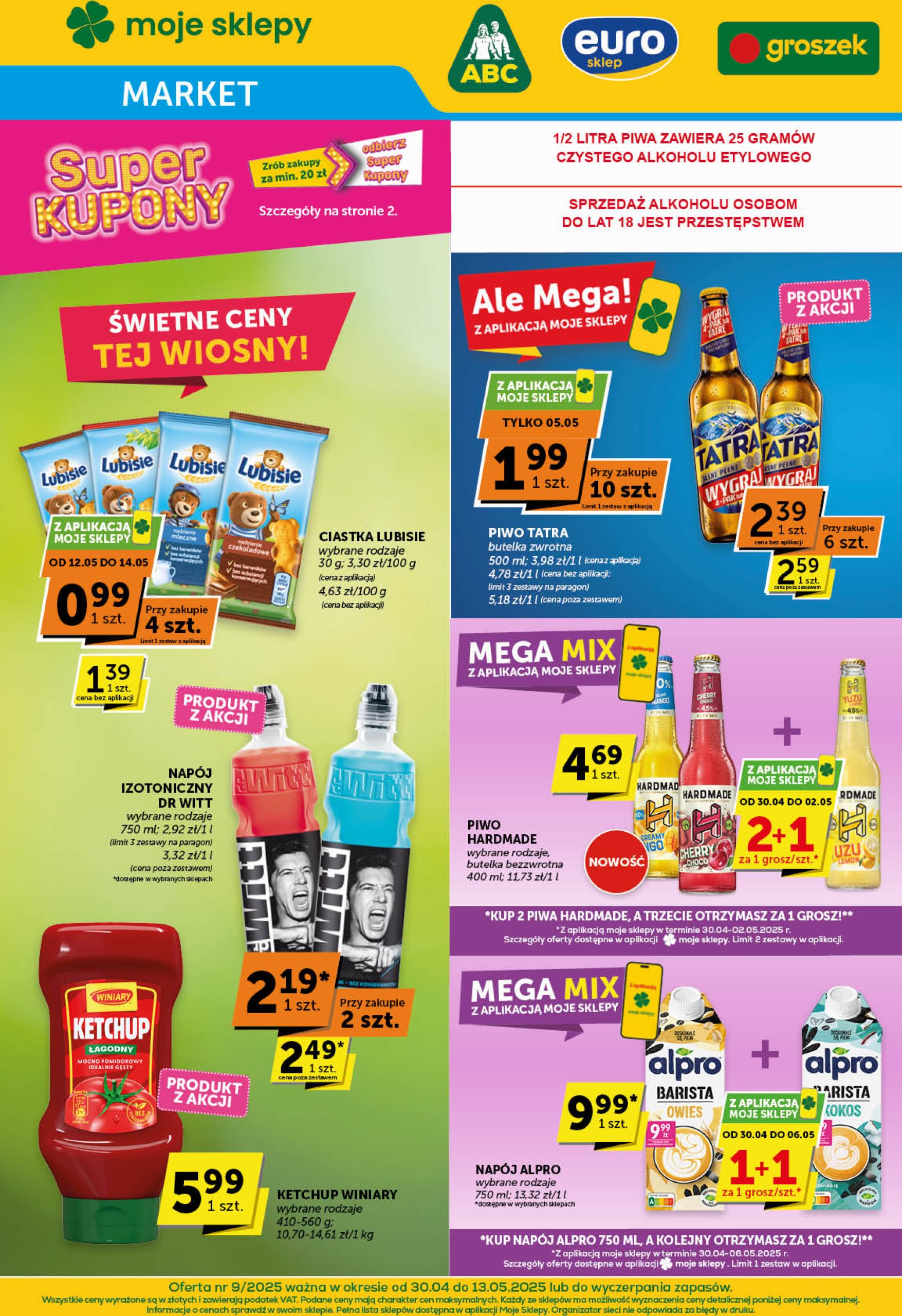 groszek - Groszek Market gazetka ważna od 30.04. - 13.05.