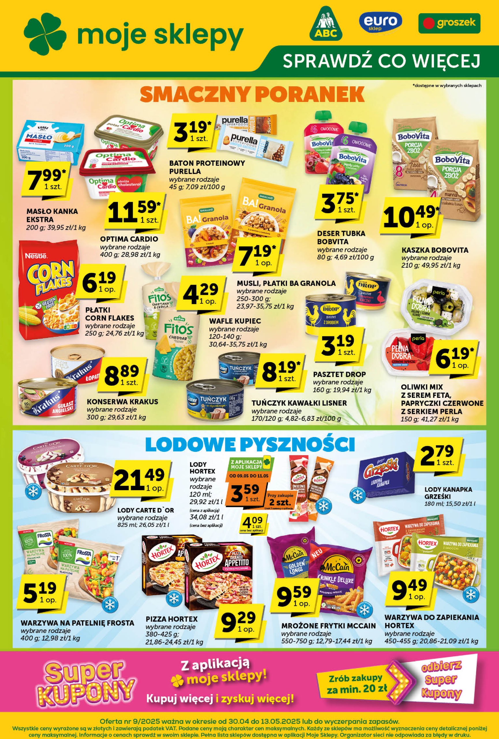 groszek - Groszek - Sprawdź, co więcej gazetka ważna od 30.04. - 13.05.