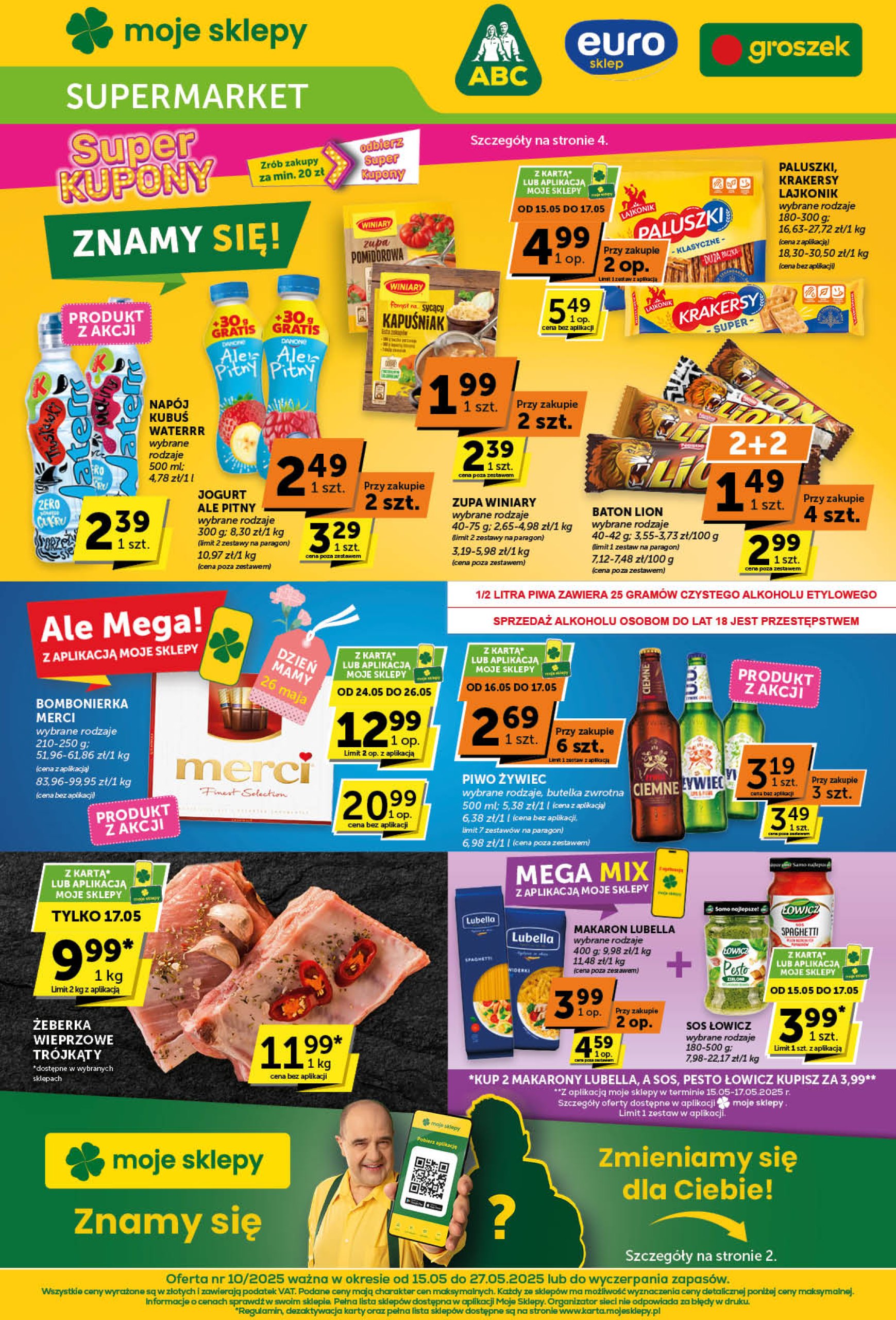 groszek - Groszek Supermarket gazetka ważna od 15.05. - 27.05.