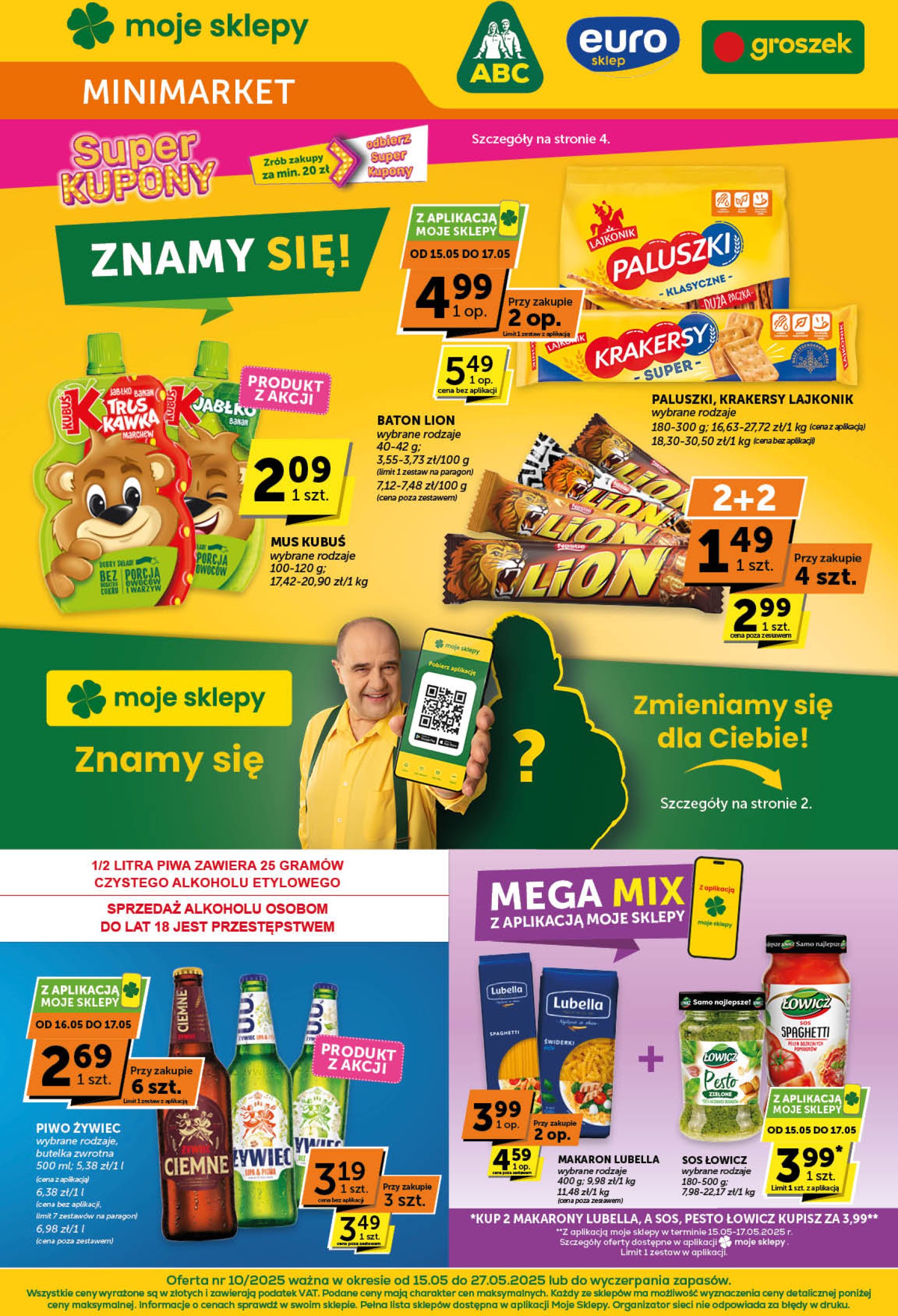 groszek - Groszek Minimarket gazetka ważna od 15.05. - 27.05.