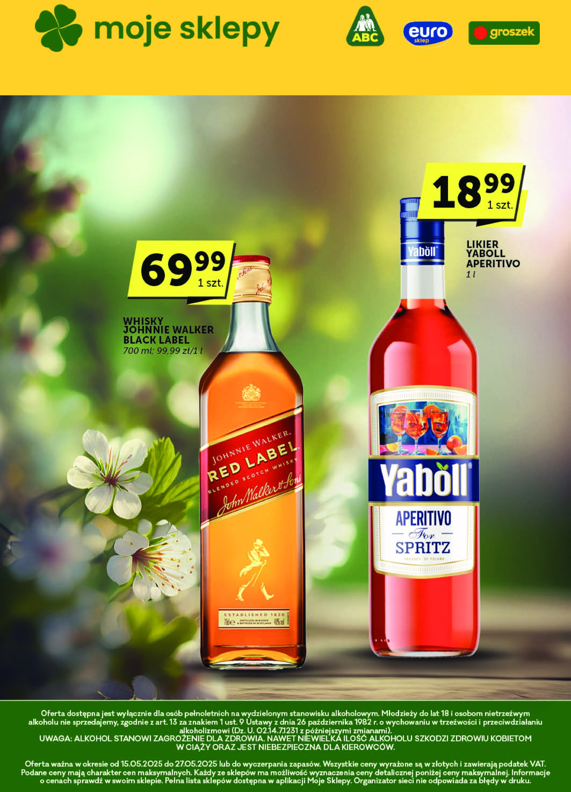 groszek - Groszek - Oferta alkoholowa gazetka ważna od 15.05. - 27.05.