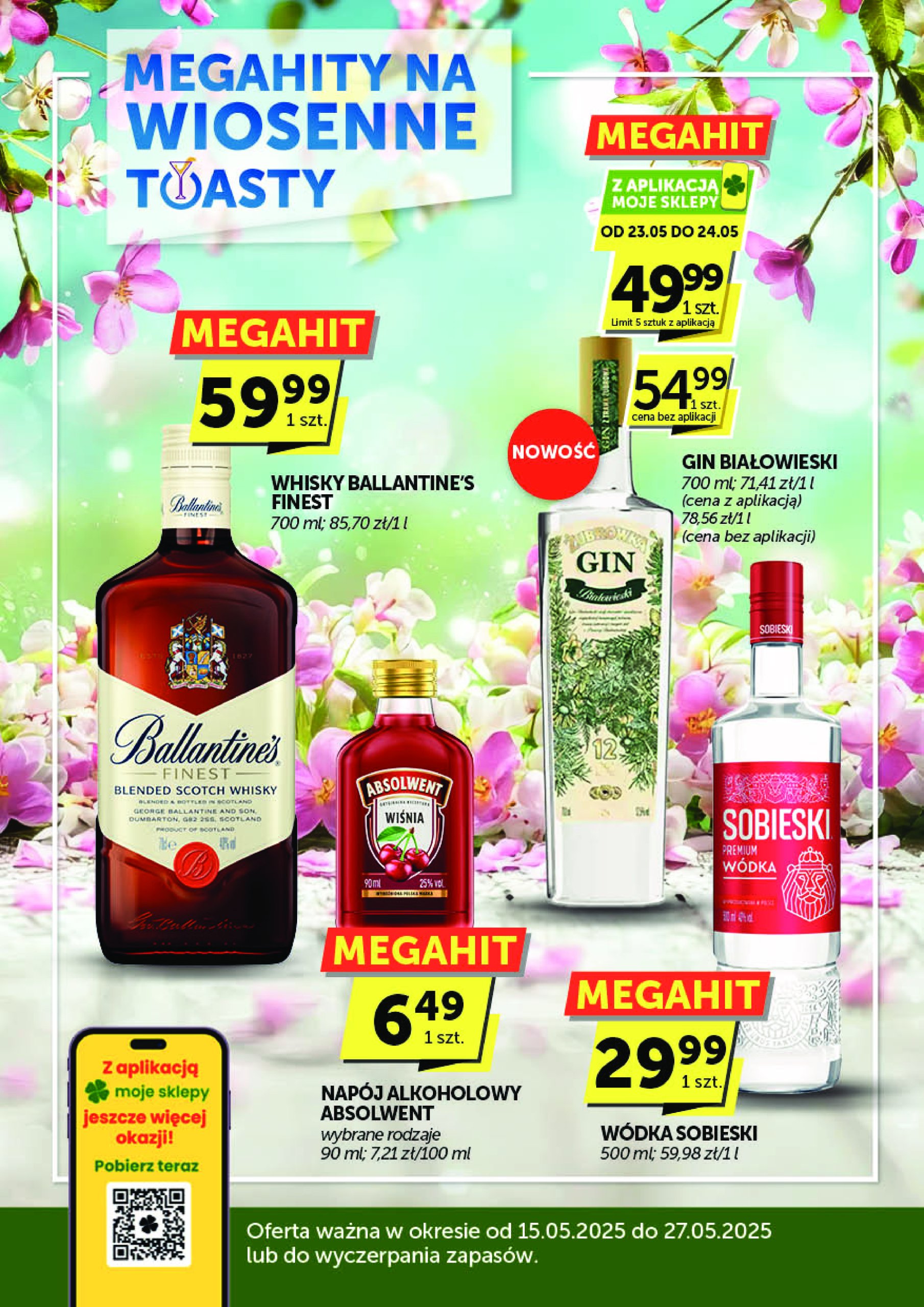 groszek - Groszek - Katalog alkoholowy gazetka ważna od 15.05. - 27.05. - page: 1