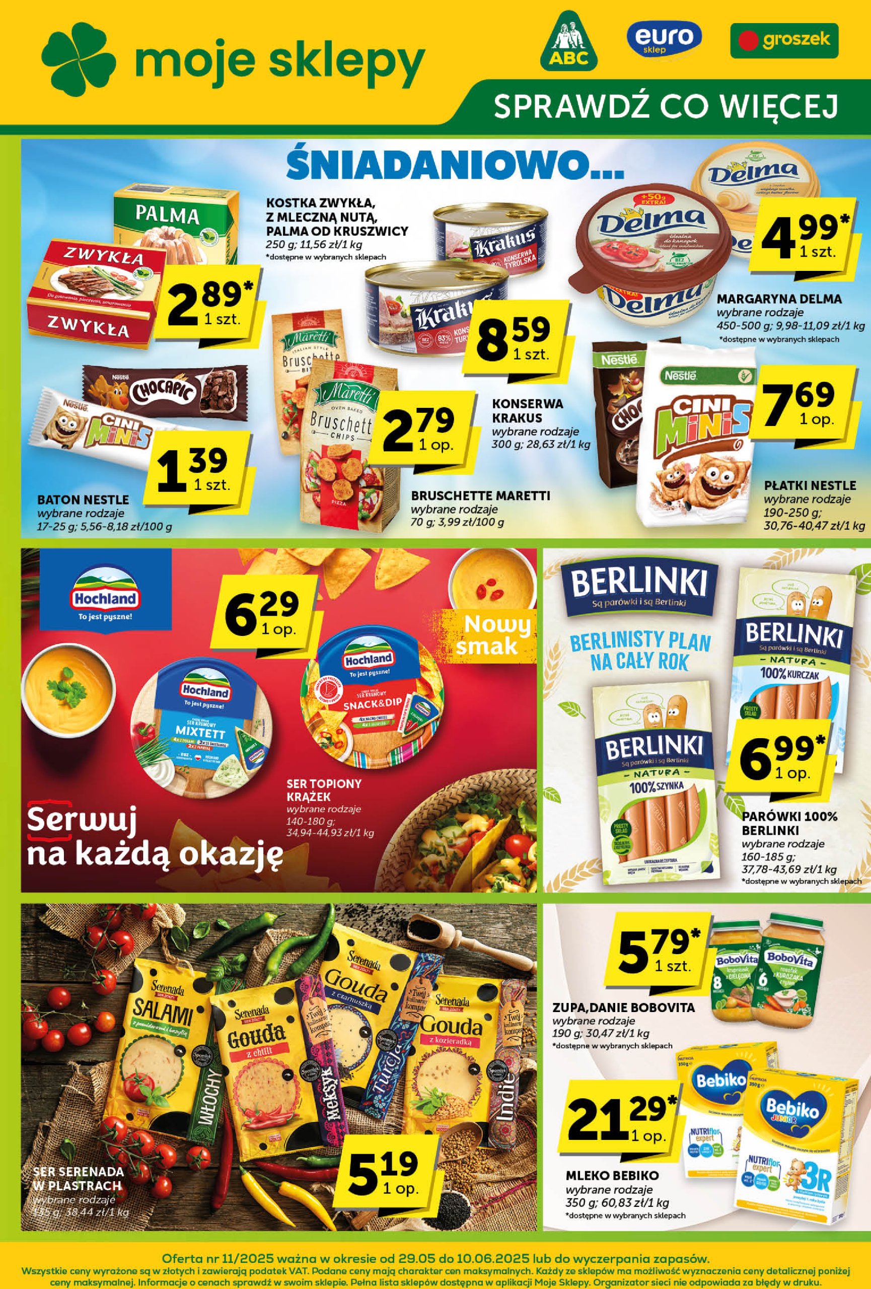 groszek - Groszek - Sprawdź, co więcej gazetka ważna od 29.05. - 10.06.