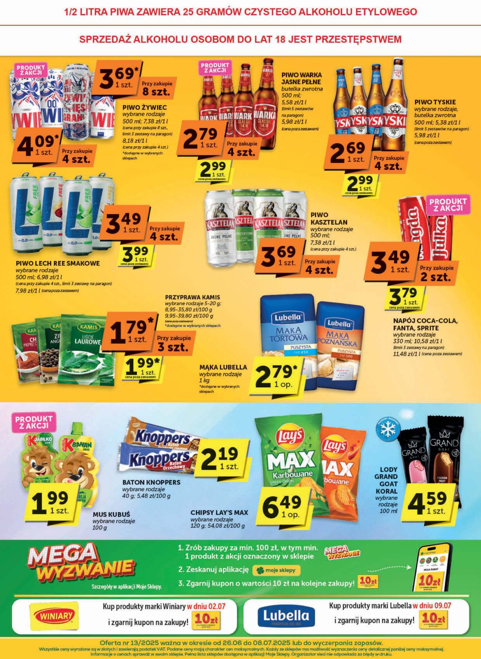 groszek - Gazetka Groszek Minimarket ważna od 26.06. - 08.07. - page: 4