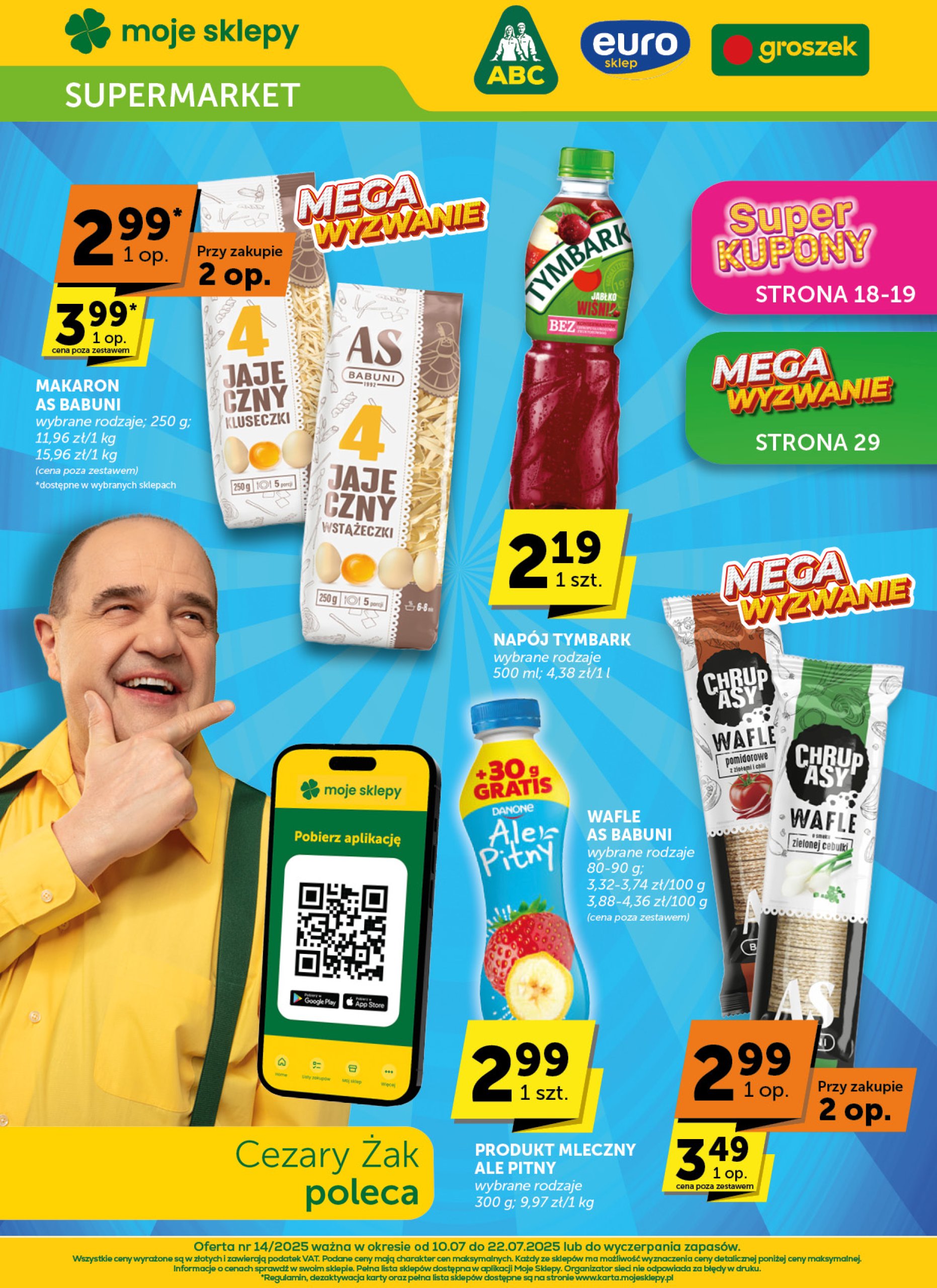 groszek - Gazetka Groszek Supermarket ważna od 10.07. - 22.07.