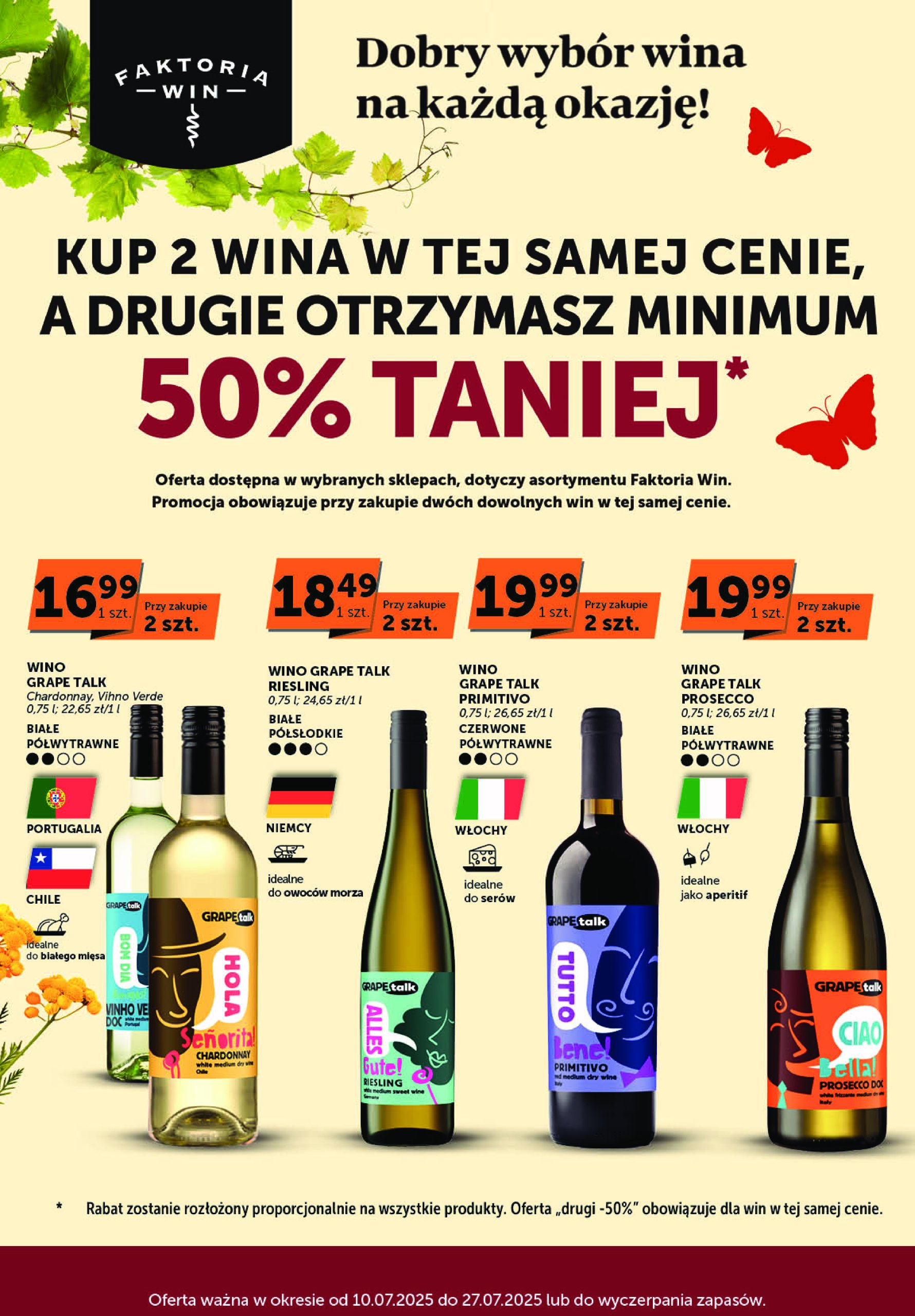 groszek - Gazetka Groszek - Faktoria Win ważna od 10.07. - 27.07.