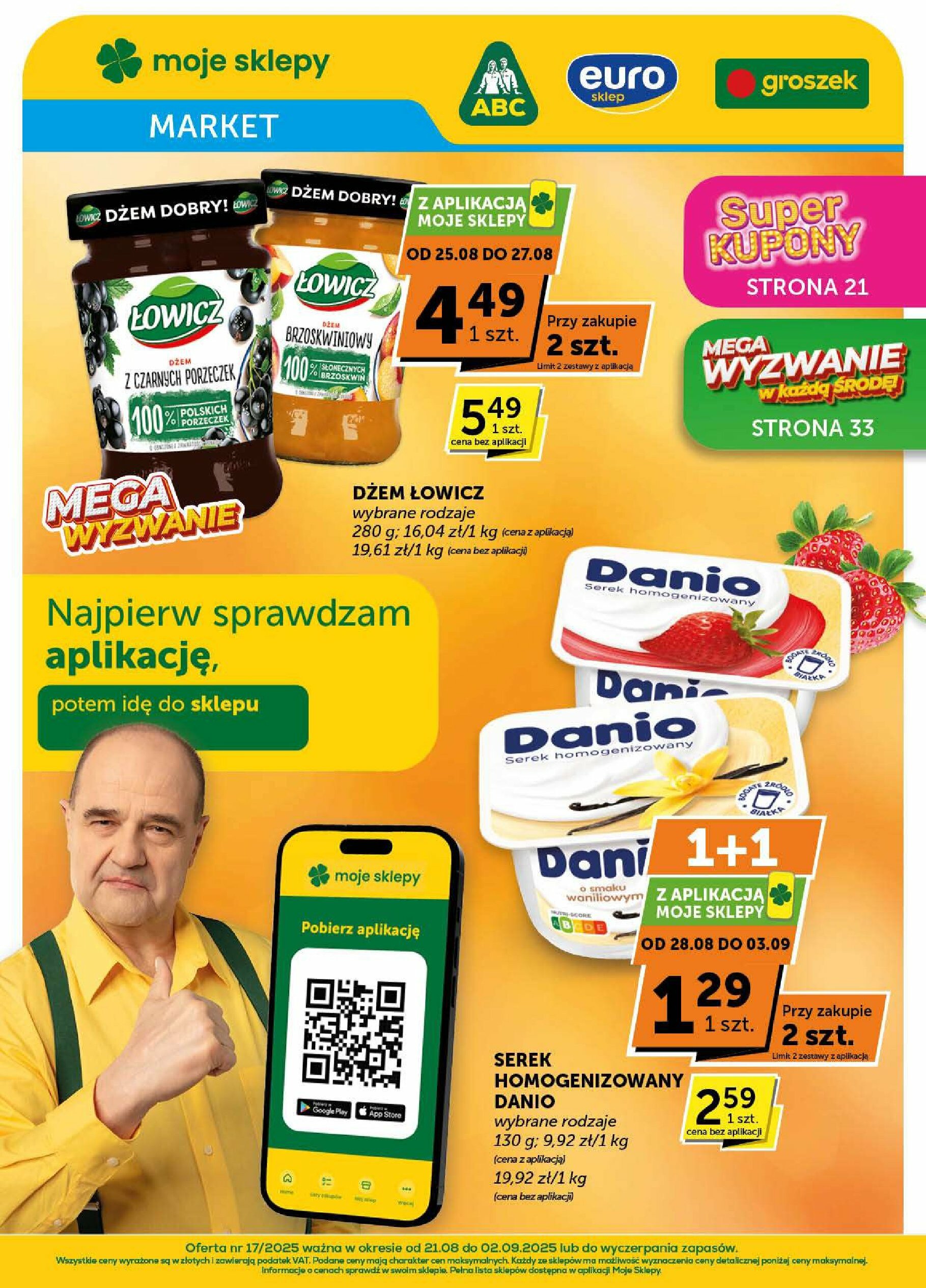 groszek - Gazetka Groszek - Market - ważna od 21.08. do 02.09.