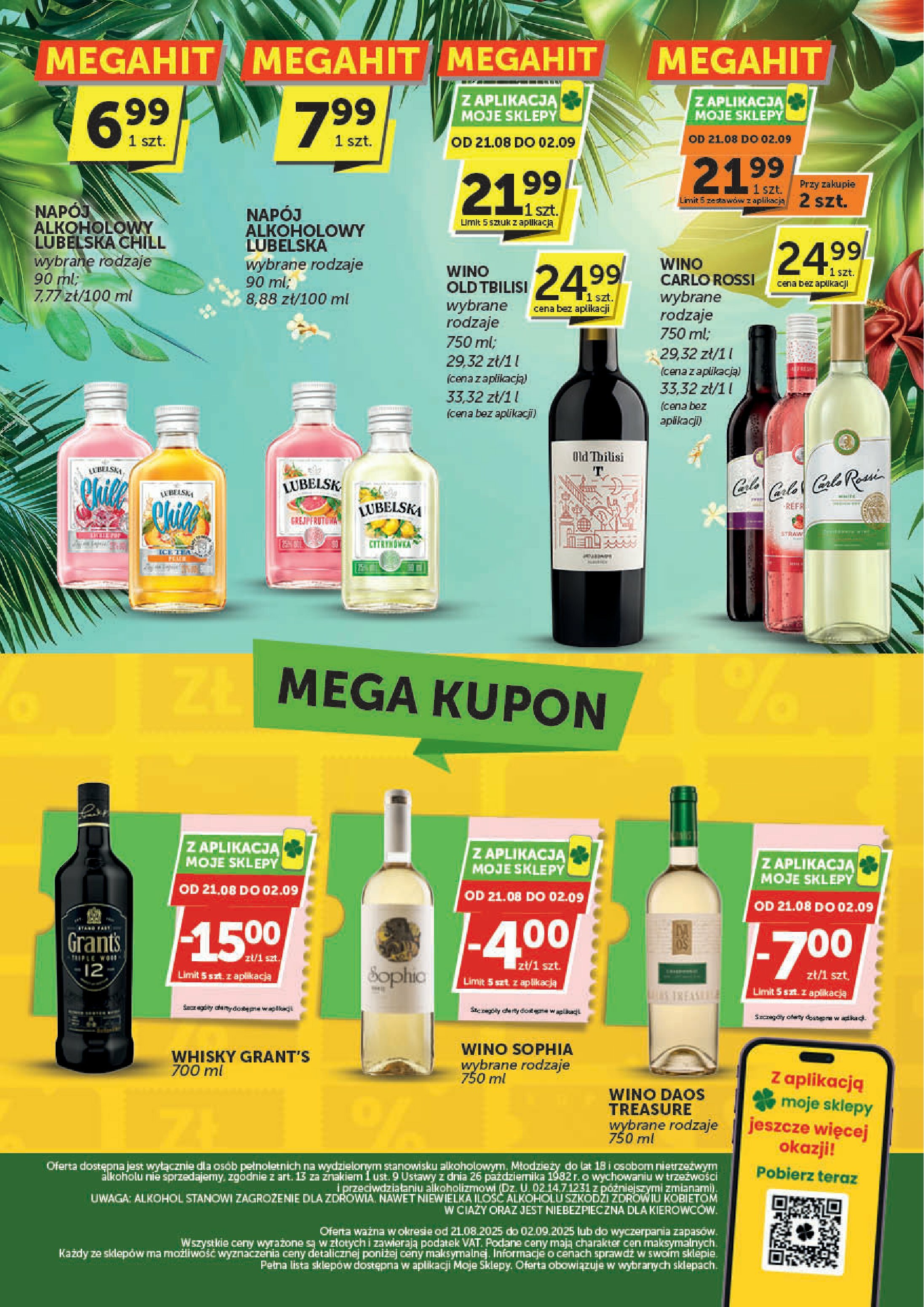 groszek - Gazetka Groszek - Oferta Alkoholowa - ważna od 21.08. do 02.09. - page: 2