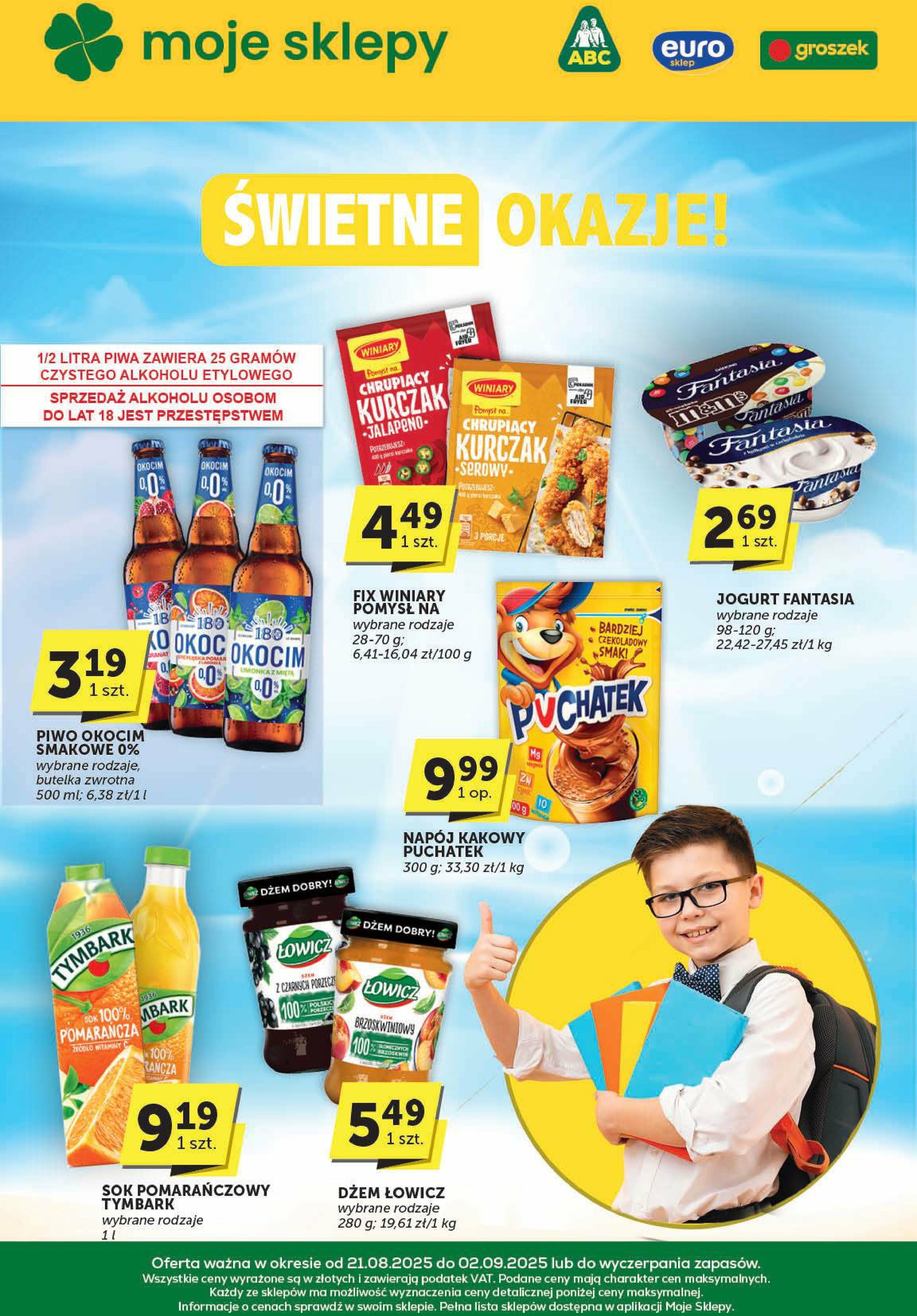 groszek - Gazetka Groszek - Katalog - ważna od 21.08. do 02.09.