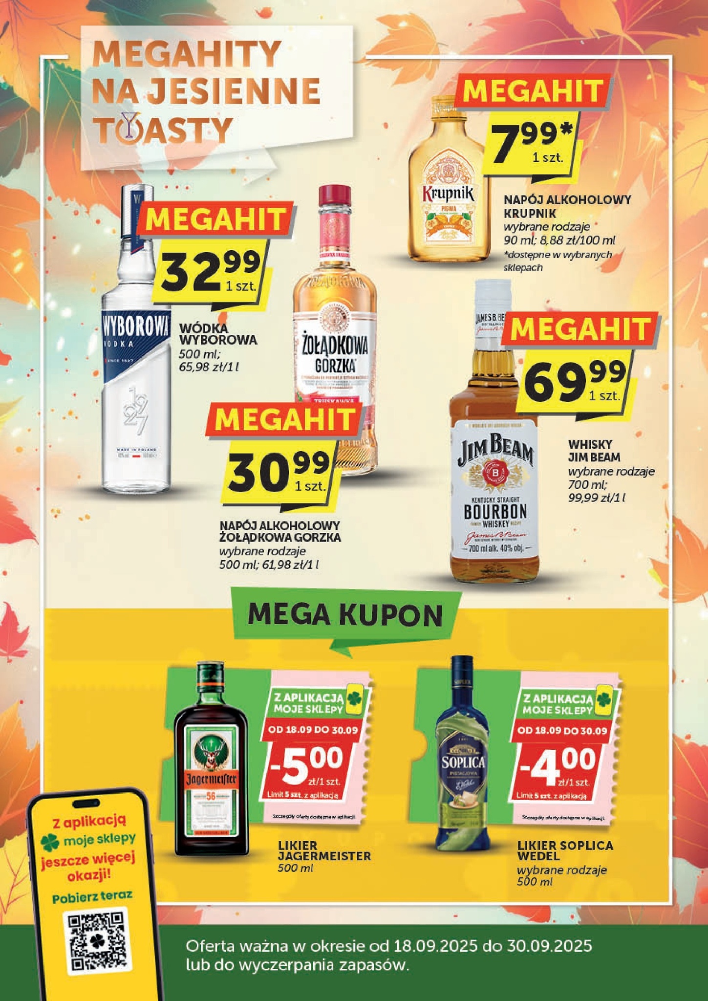 groszek - Gazetka Groszek - Oferta Alkoholowa - ważna od 18.09. do 30.09.
