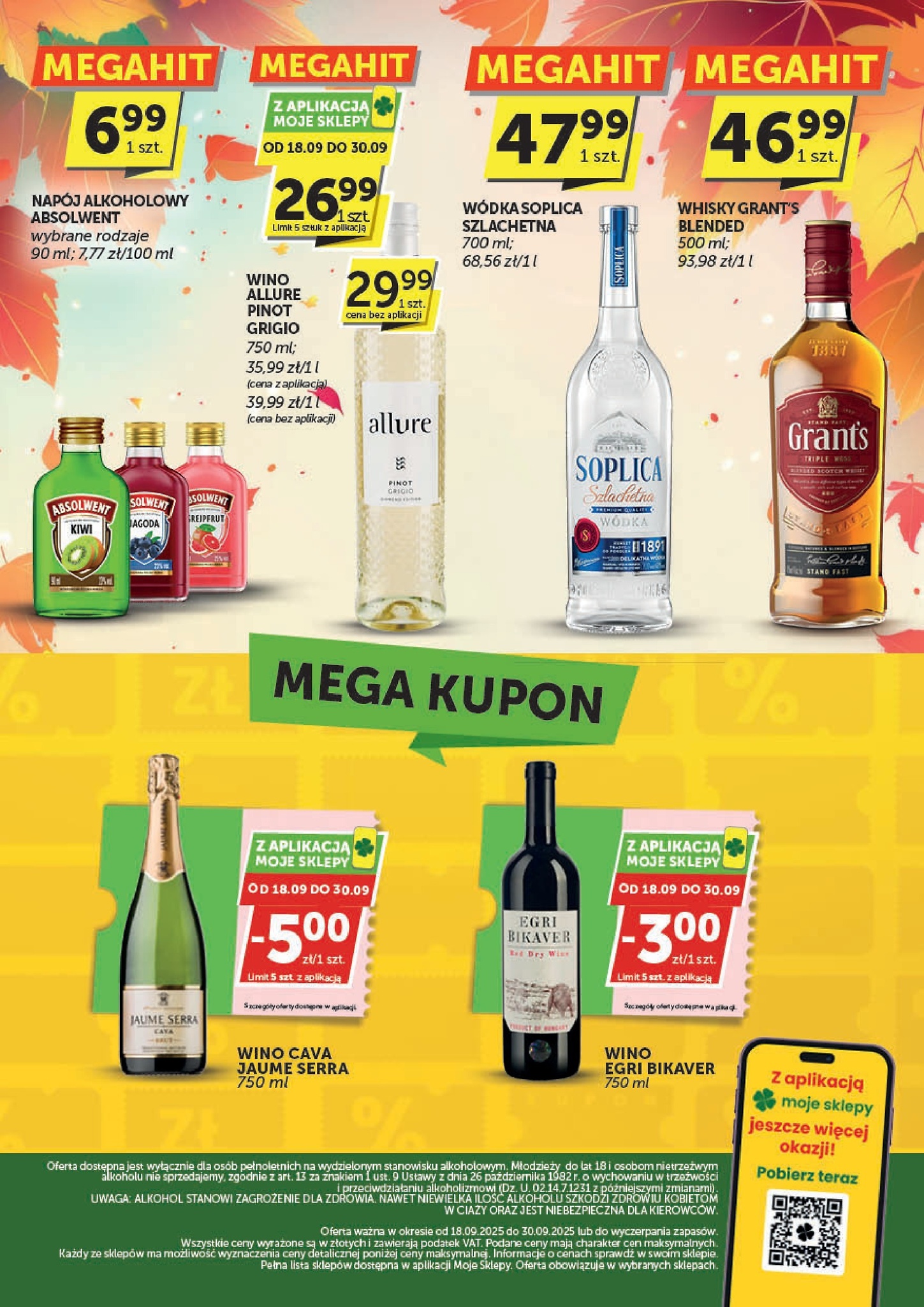 groszek - Gazetka Groszek - Oferta Alkoholowa - ważna od 18.09. do 30.09. - page: 2