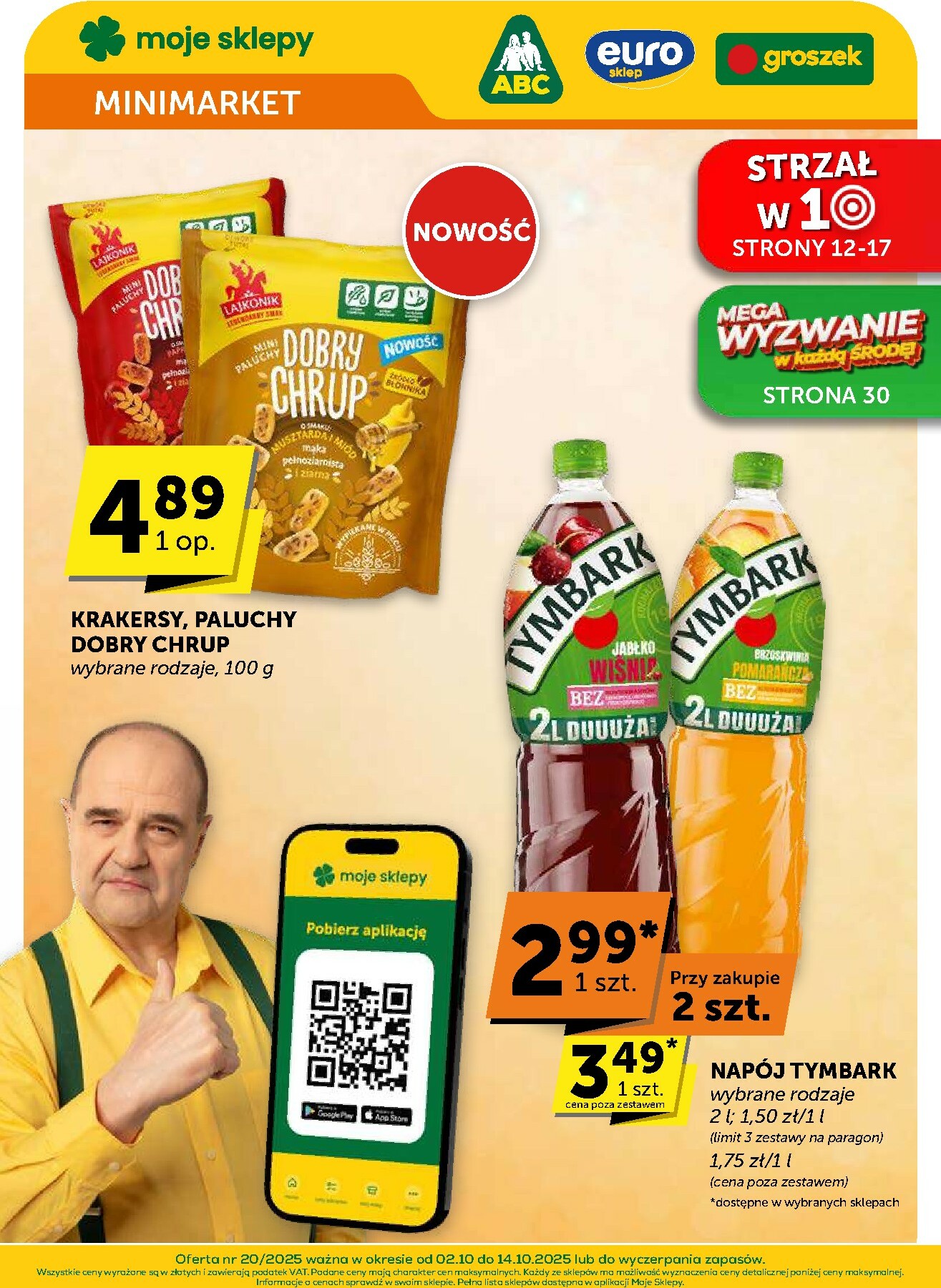 groszek - Gazetka Groszek - Minimarket - ważna od 02.10. do 14.10.
