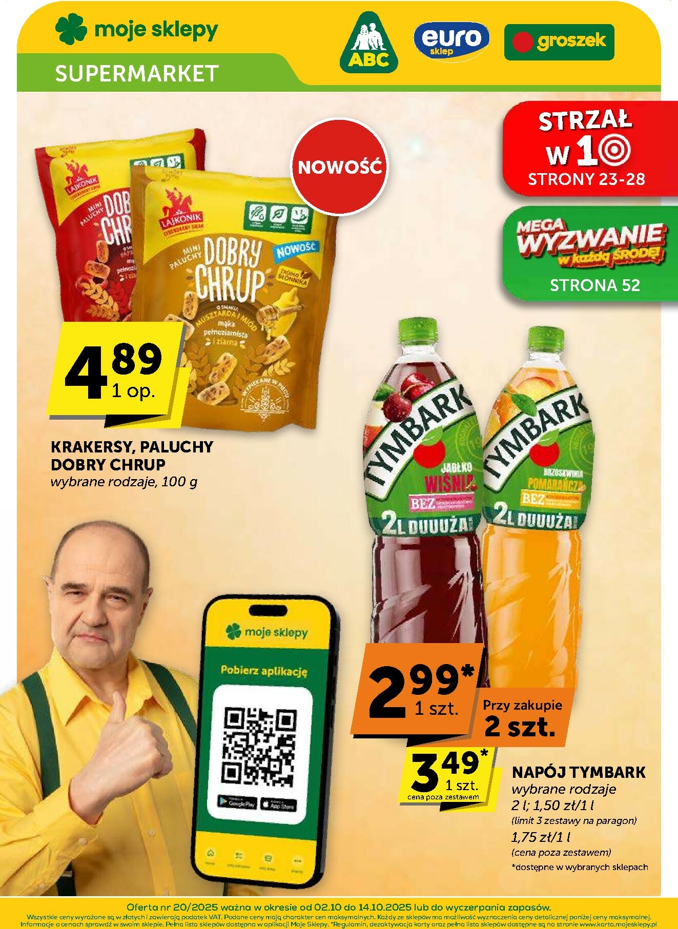 groszek - Gazetka Groszek - Supermarket - ważna od 02.10. do 14.10.