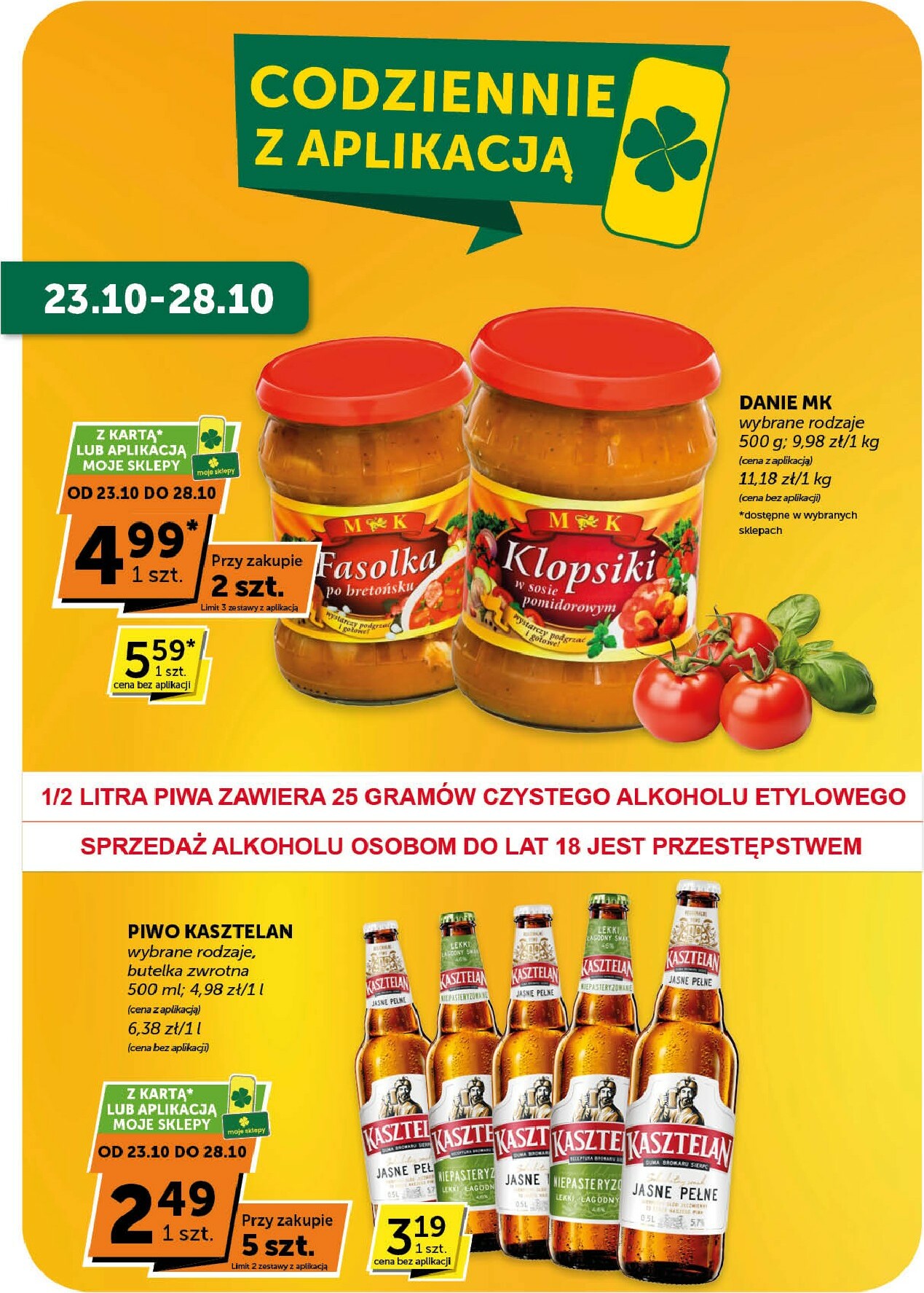 groszek - Gazetka Groszek - Supermarket - ważna od 16.10. do 28.10. - page: 10 groszek - Gazetka Groszek - Supermarket - ważna od 16.10. do 28.10. - page: 10