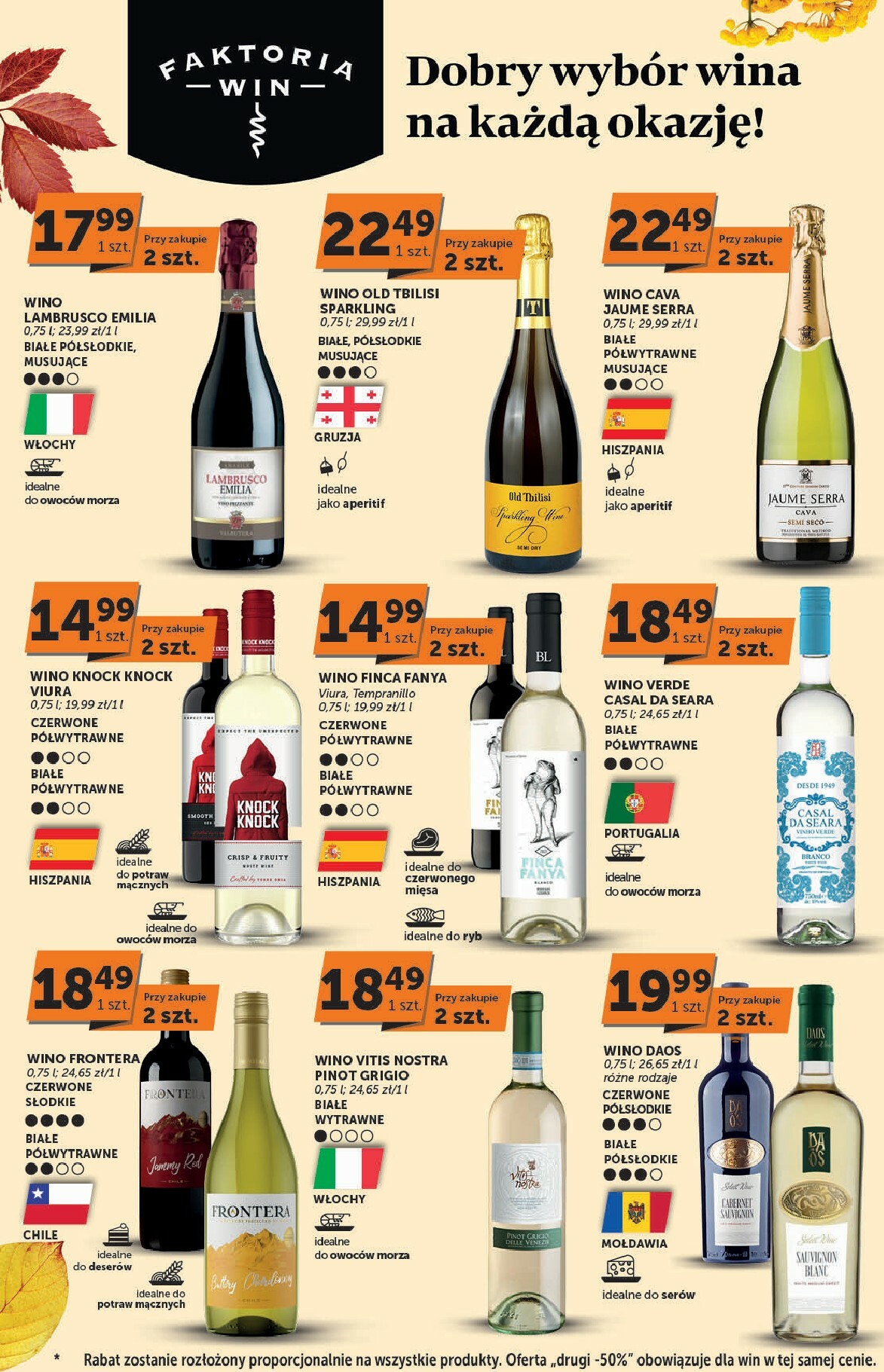 groszek - Gazetka Groszek - Faktoria Win - ważna od 16.10. do 28.10. - page: 2