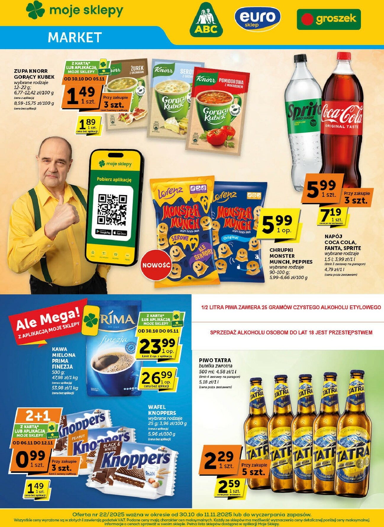 groszek - Gazetka Groszek - Market - ważna od 30.10. do 11.11.